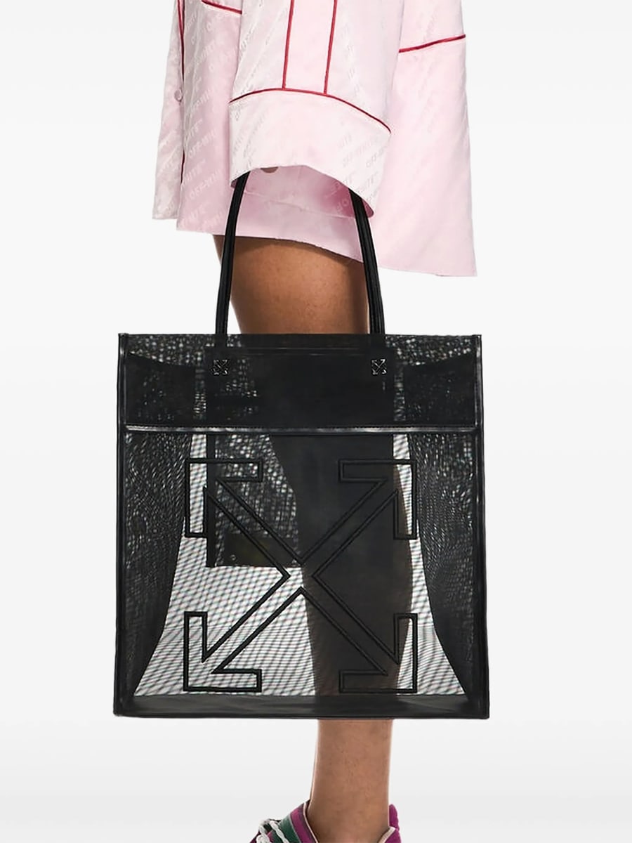 Off-White Off-white Market Logo Tote Bag, view 2