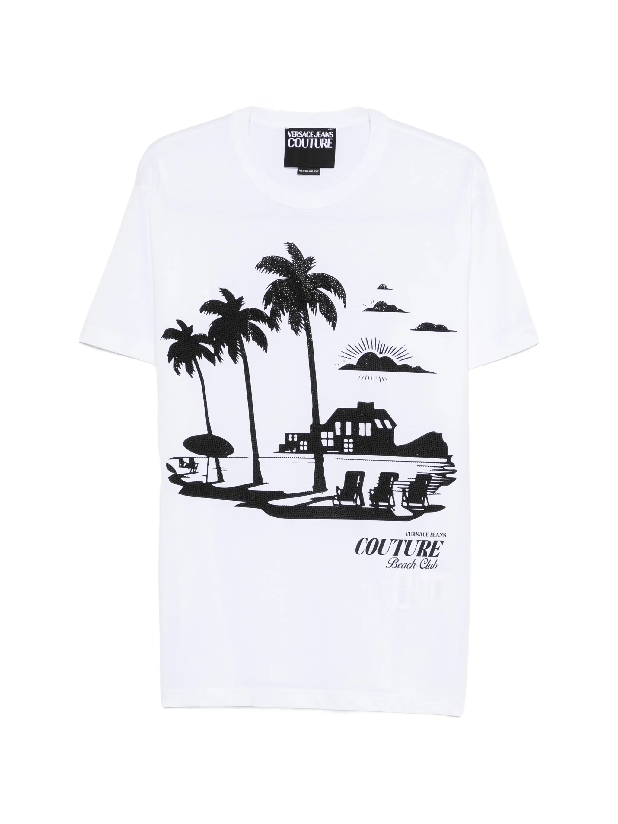 Versace Jeans Couture Versace Jeans Couture Palm-graphic T-shirt