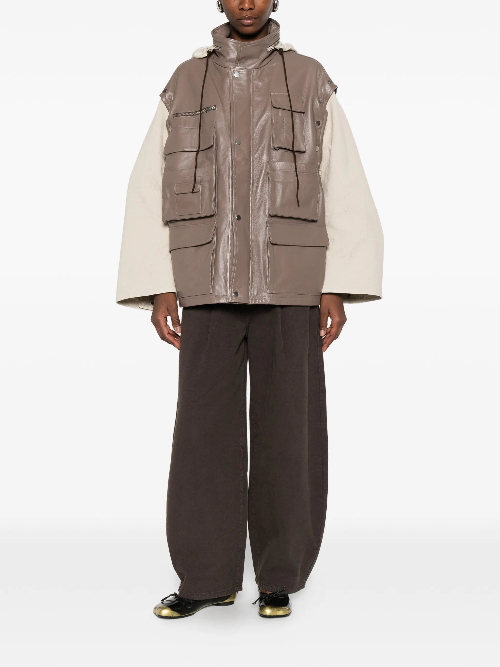 Niccolò Pasqualetti Niccolò Pasqualetti Carico Pocket Hooded Jacket, view 2