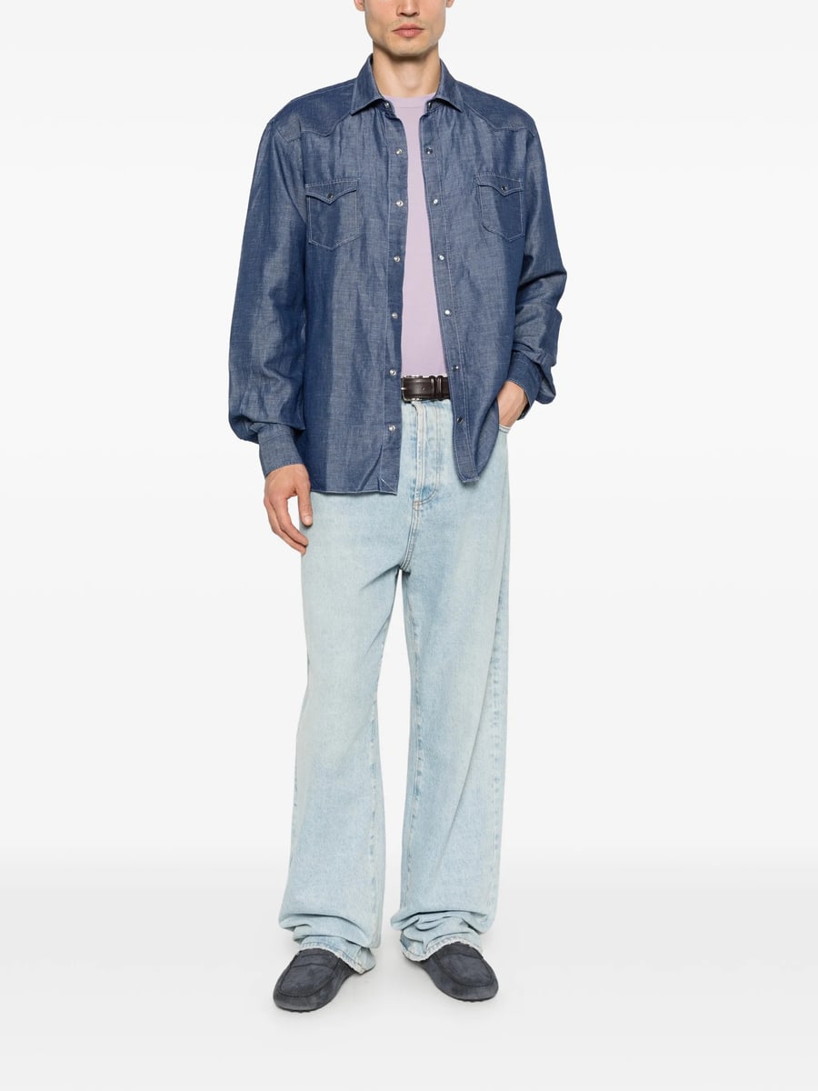 Barba Barba Flap-pocket Shirt, view 2