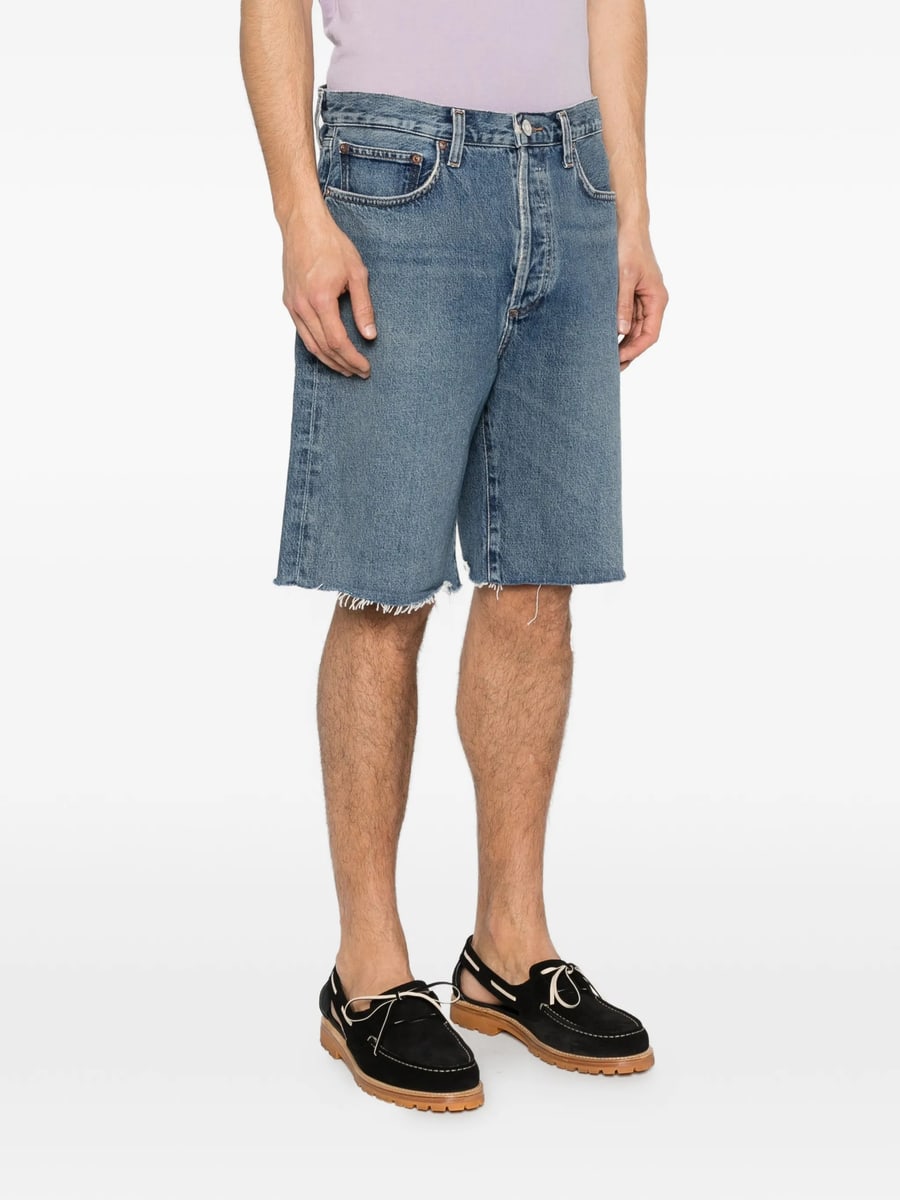 Agolde Agolde Anson Frayed Shorts, view 5