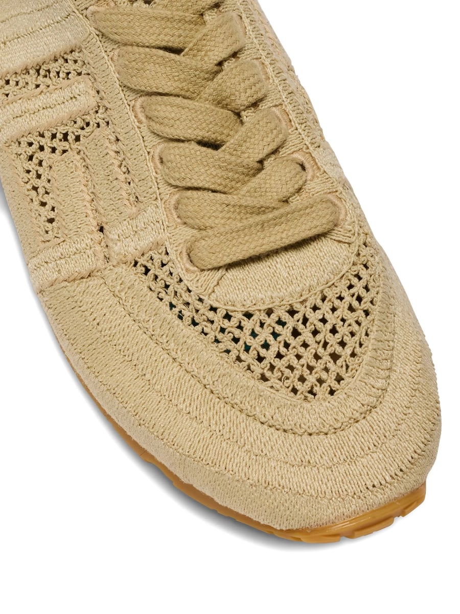 Balmain Balmain Racer 45 Macramé Trainers, view 2