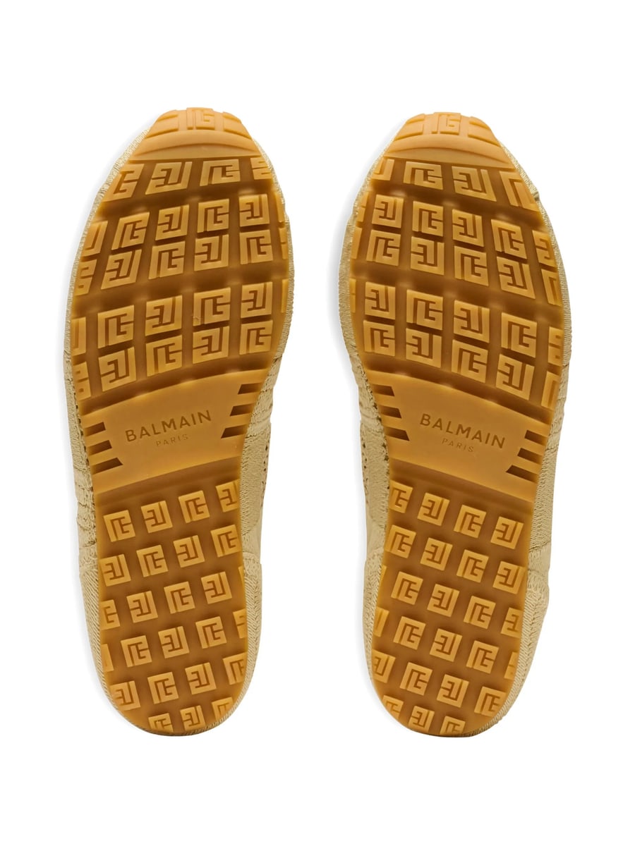 Balmain Balmain Racer 45 Macramé Trainers, view 3