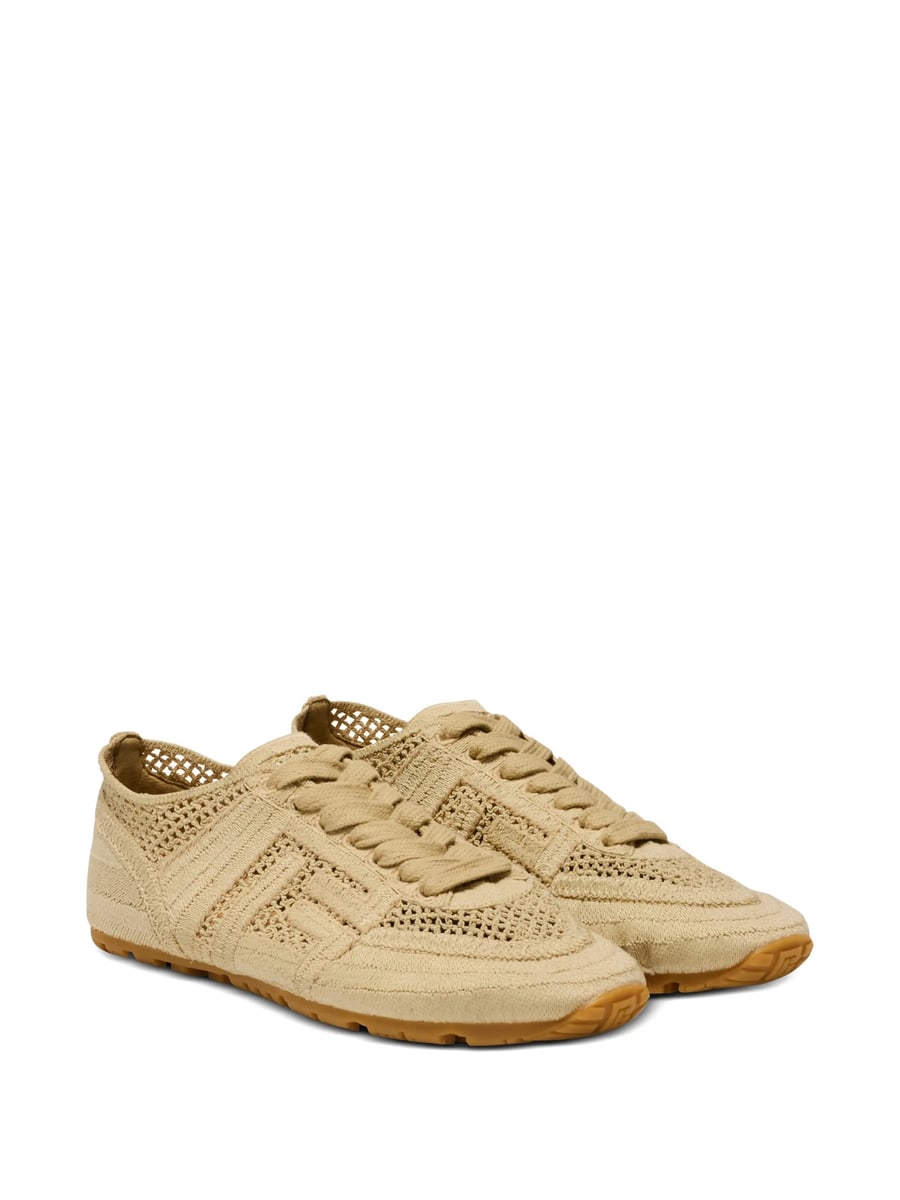 Balmain Balmain Racer 45 Macramé Trainers, view 4
