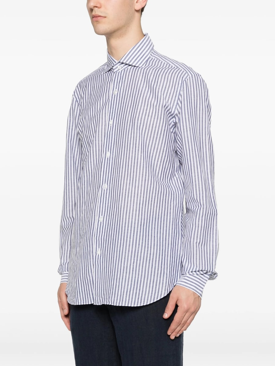 Barba Barba Striped Shirt, view 2