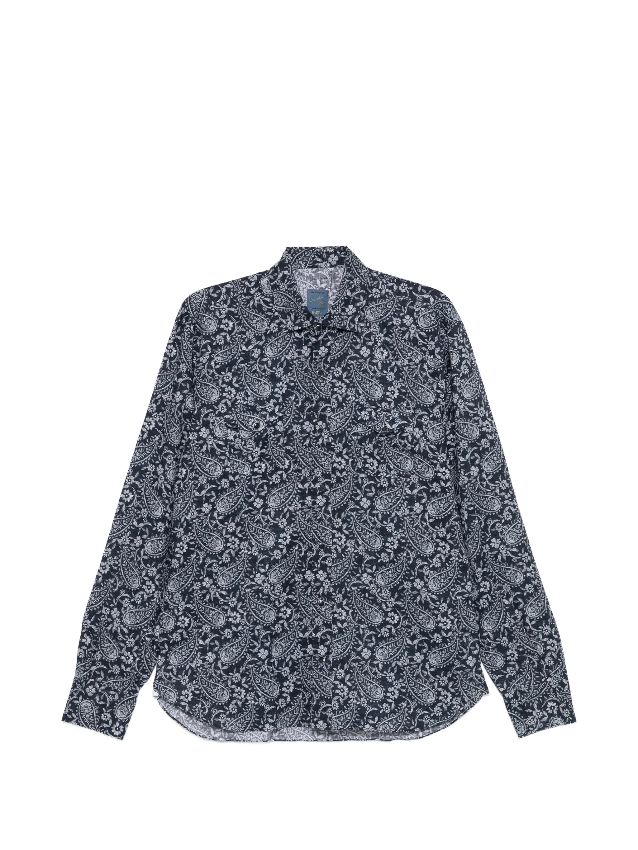 Barba Barba Paisley Shirt