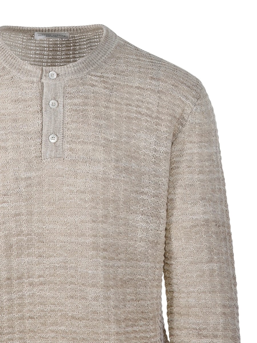 Roberto Collina Roberto Collina Buttoned Knitted Sweater, view 2