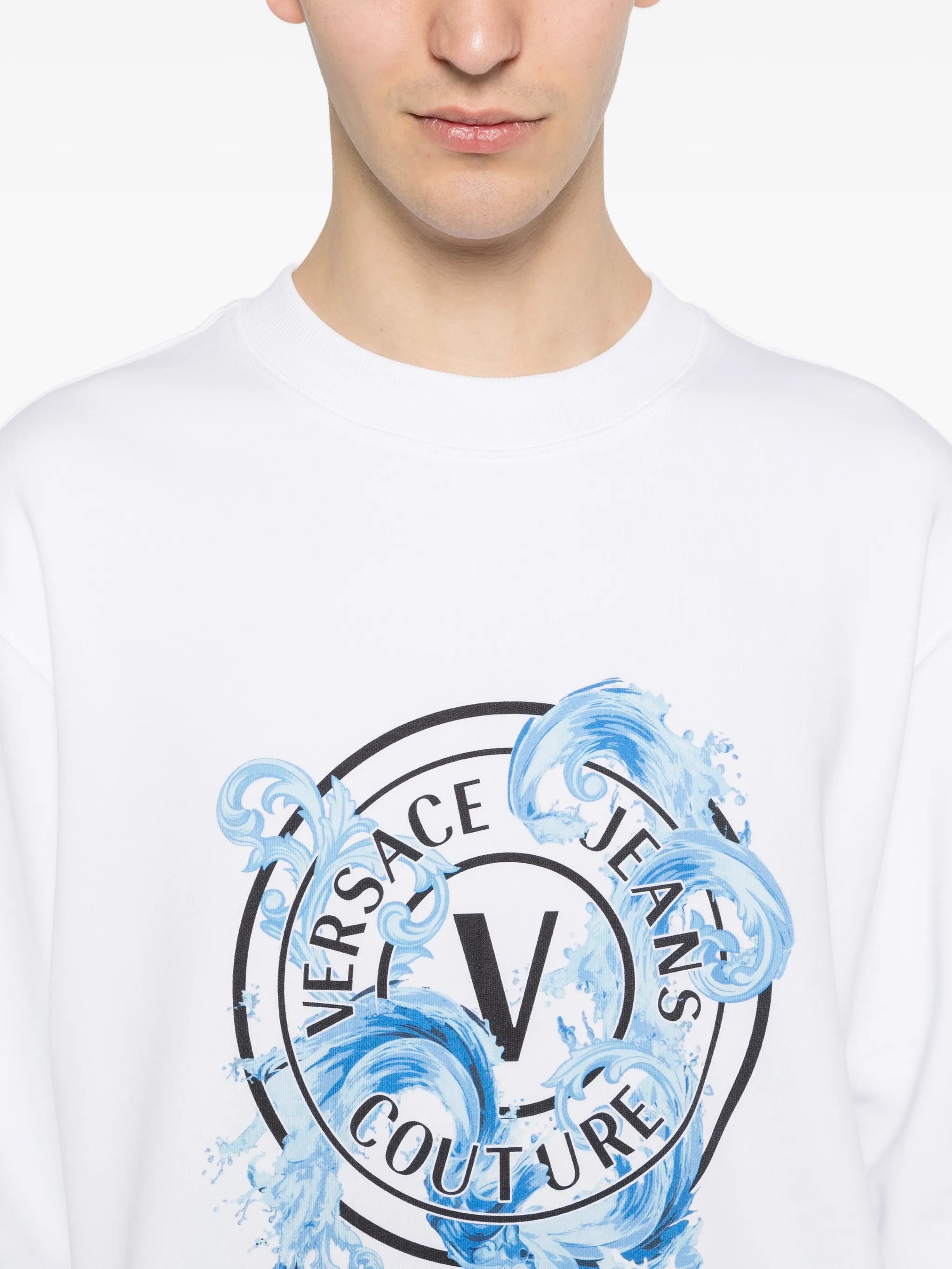 Versace Jeans Couture Versace Jeans Couture Graphic-print Sweatshirt, view 2