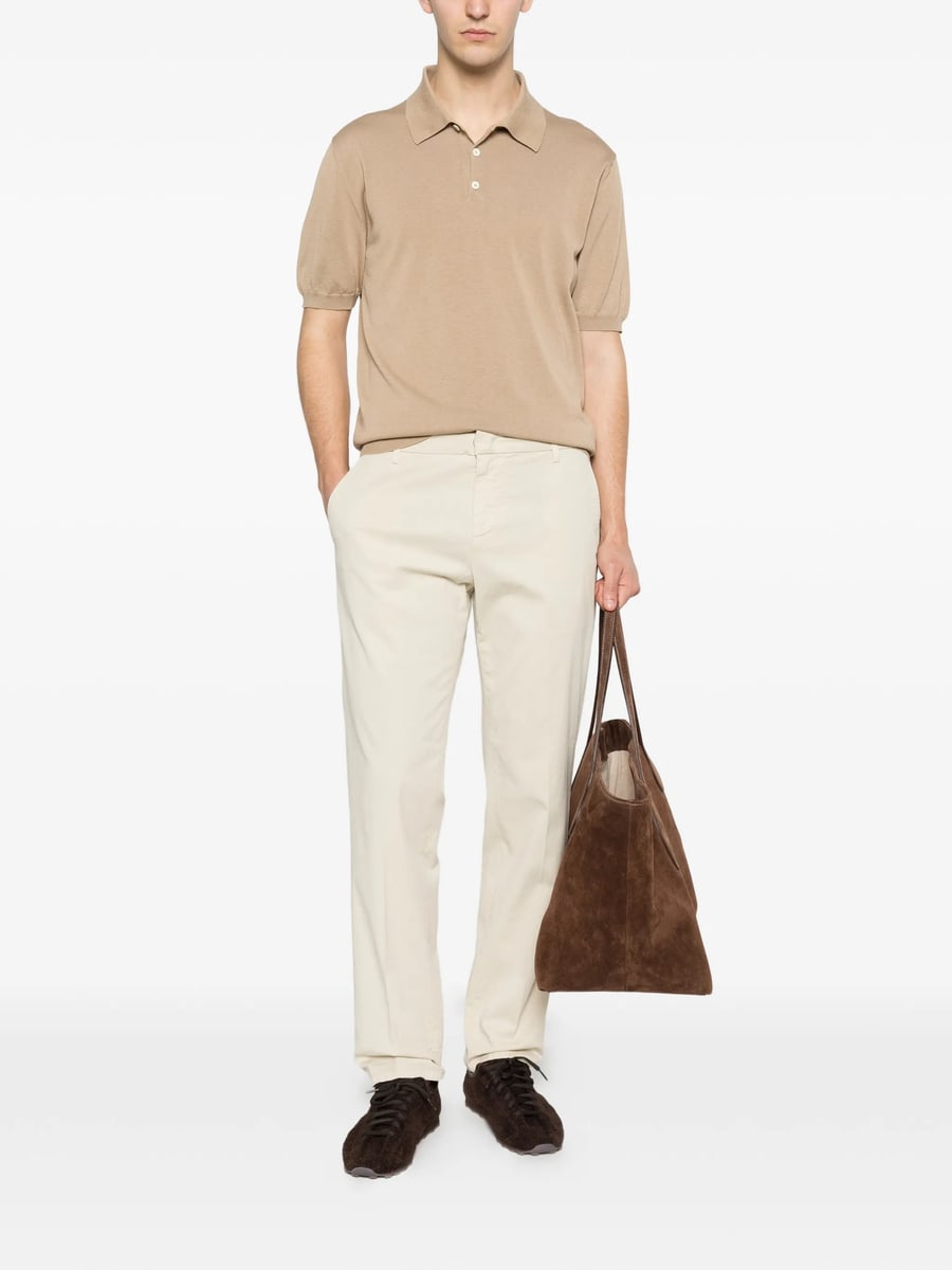 Zanone Zanone Buttoned Polo Shirt, view 2