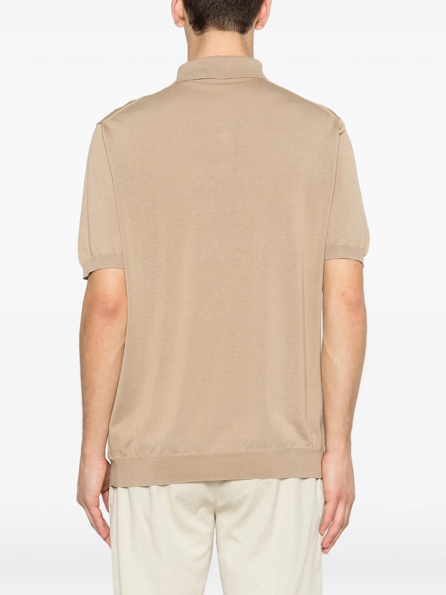 Zanone Zanone Buttoned Polo Shirt, view 5