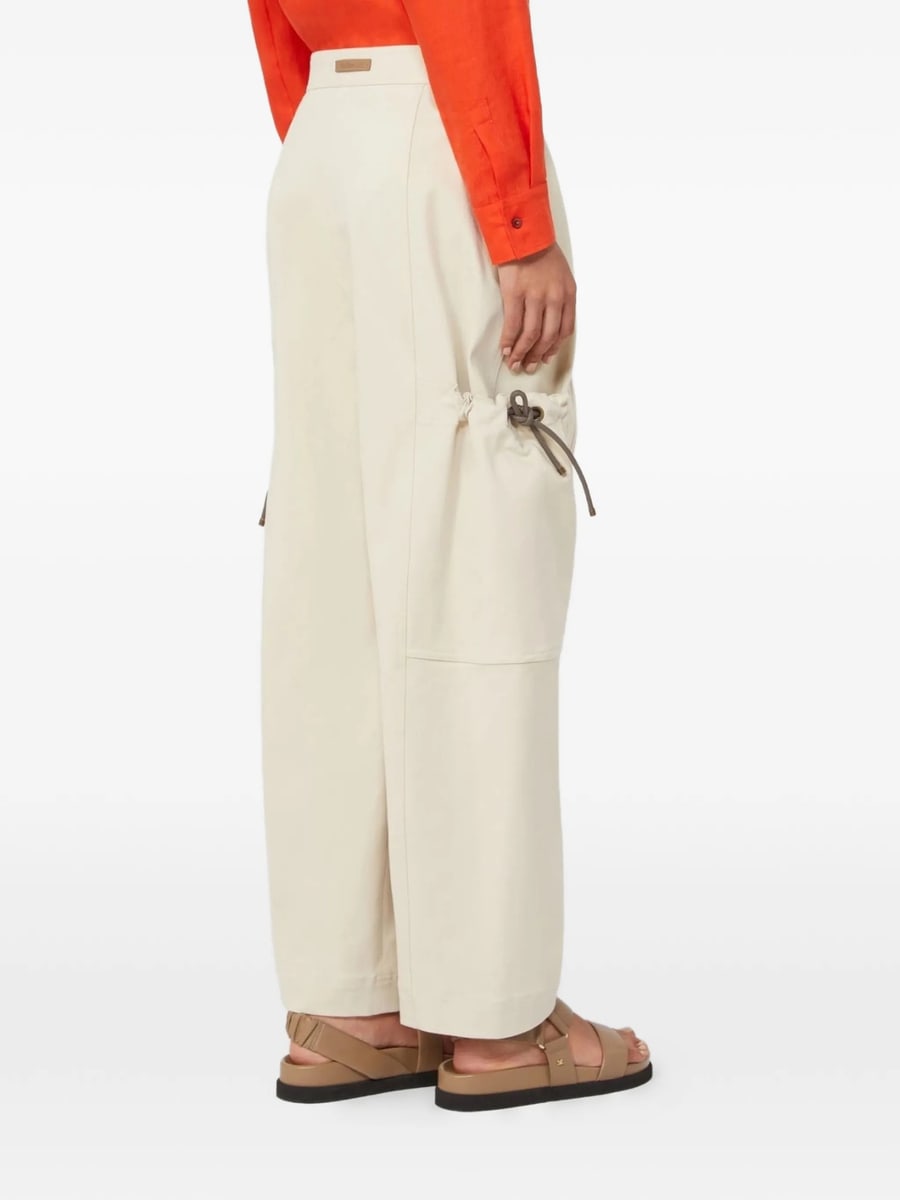 Max Mara Max Mara Drawstring Pocket Trousers, view 4