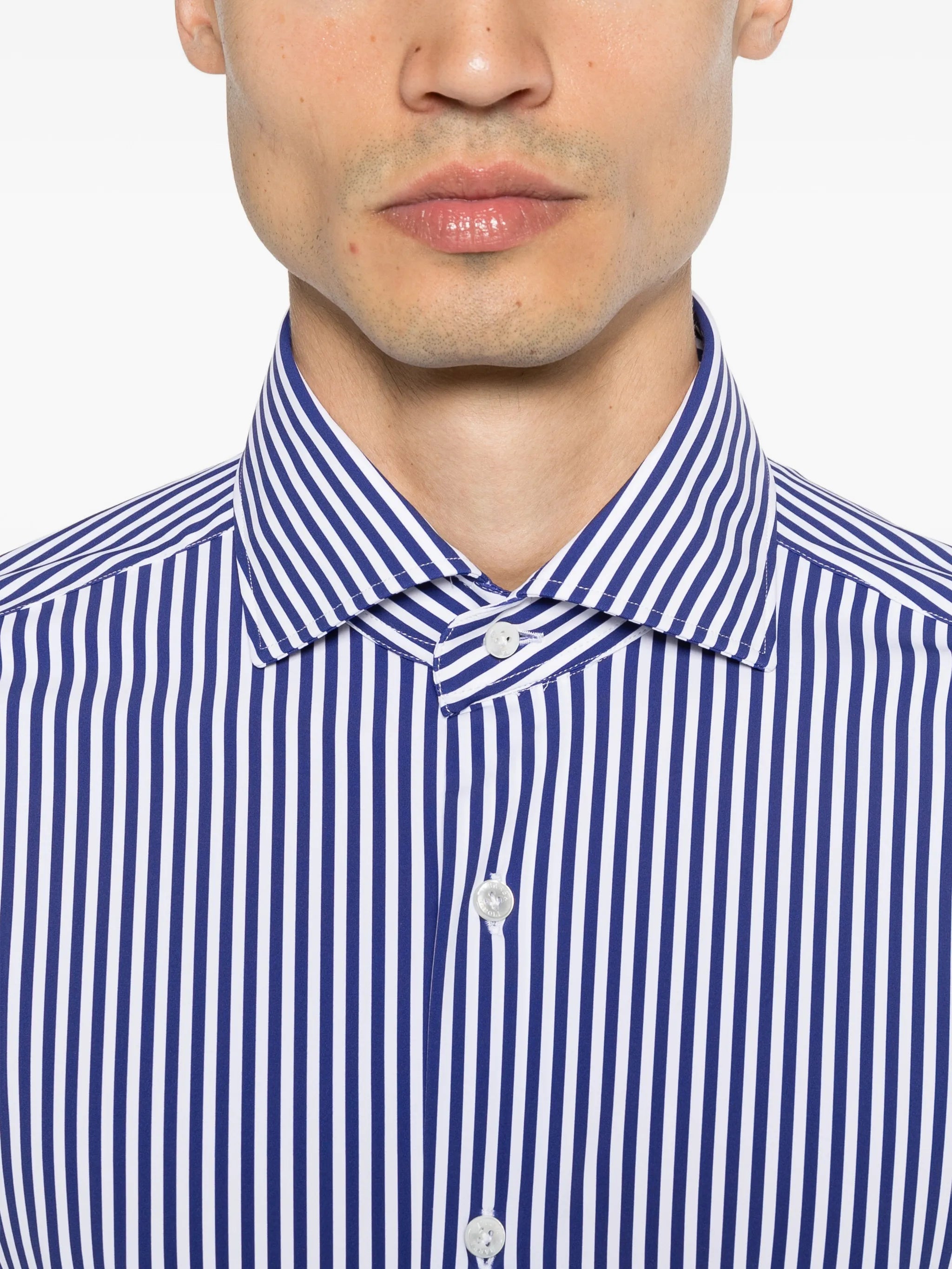 Barba Barba Striped Long-sleeve Shirt, view 2