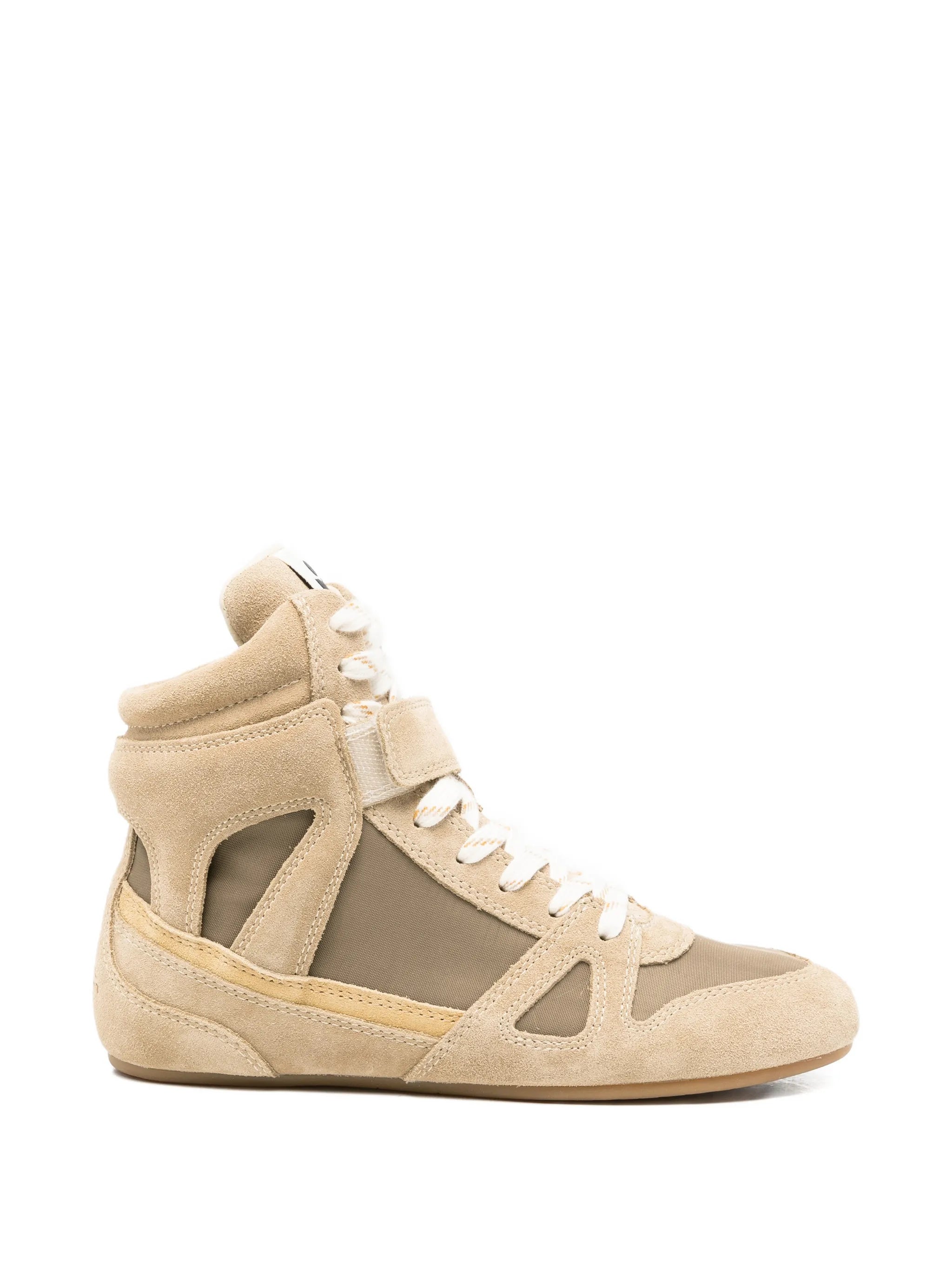 Isabel Marant Isabel Marant Senny Panelled Hi-top Sneakers