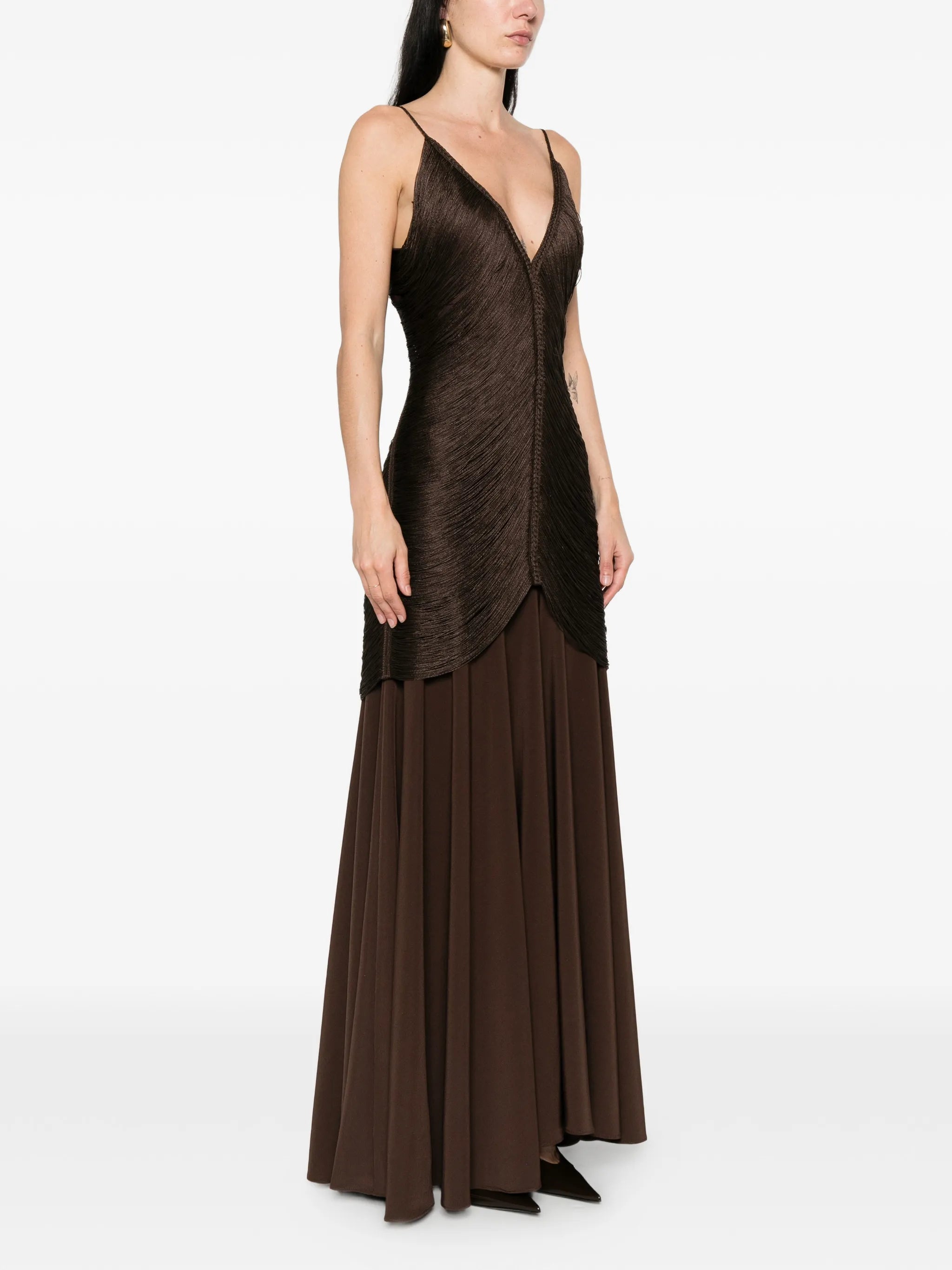Bless Bless Nostalgia V-neck Maxi Dress, view 2