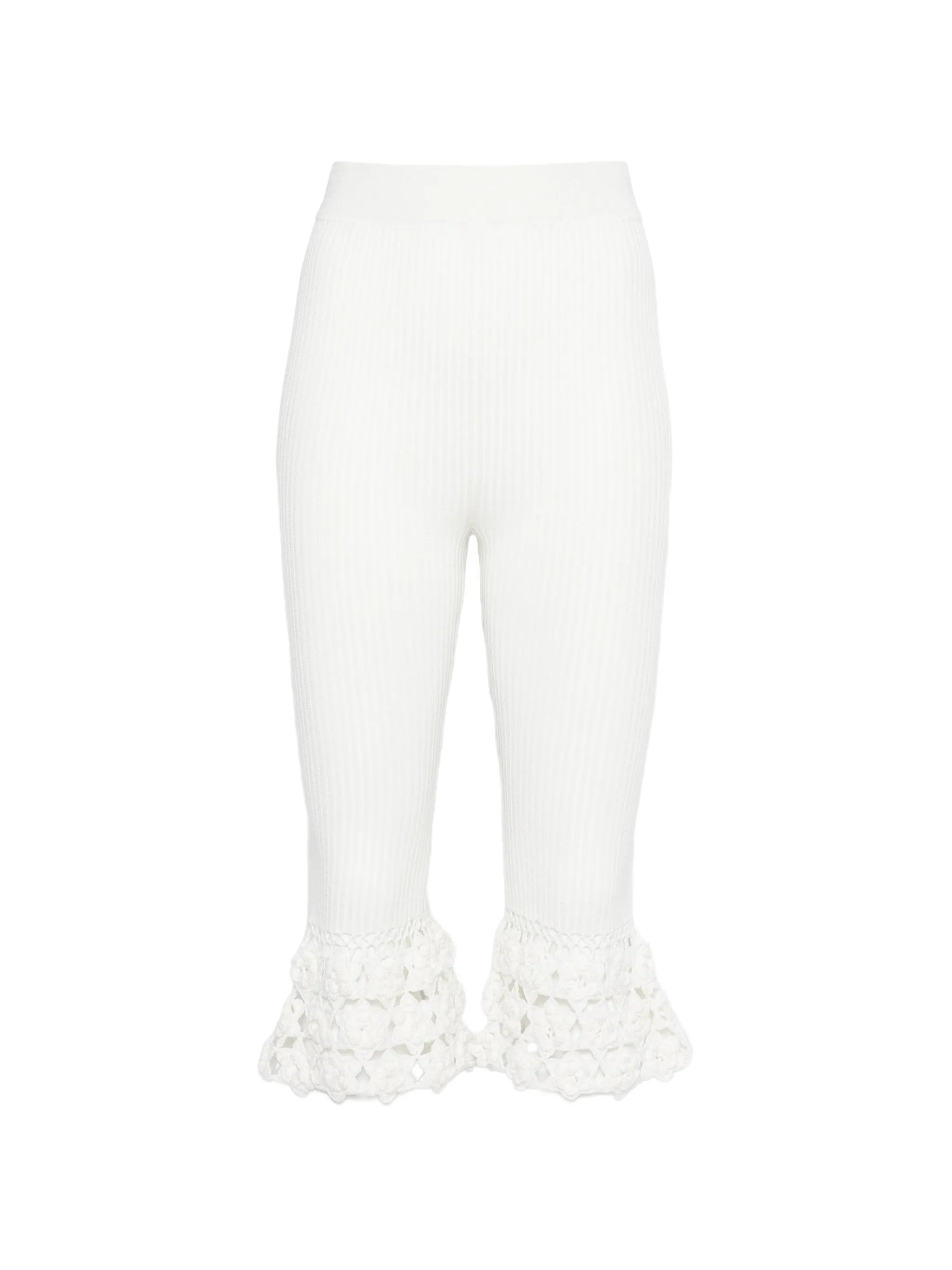 Ganni Ganni Pants In Cotton Crochet