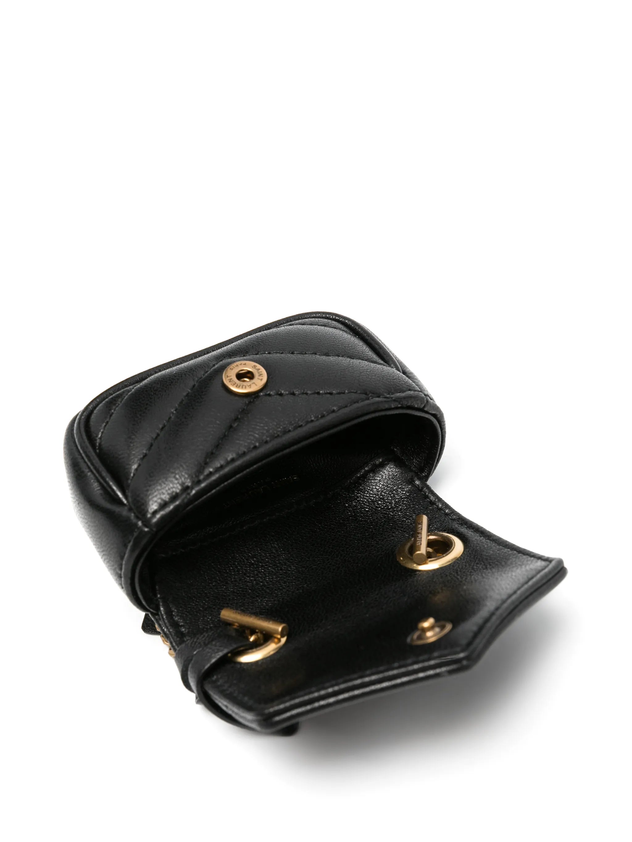 Saint Laurent Saint Laurent Loulou Chevron Chain AirPods Case