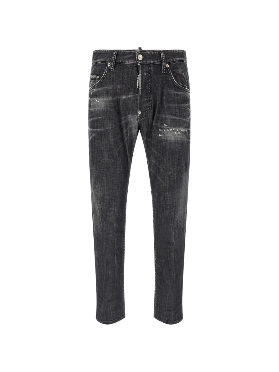 Dsquared2 Dsquared2 Distressed Cropped Jeans
