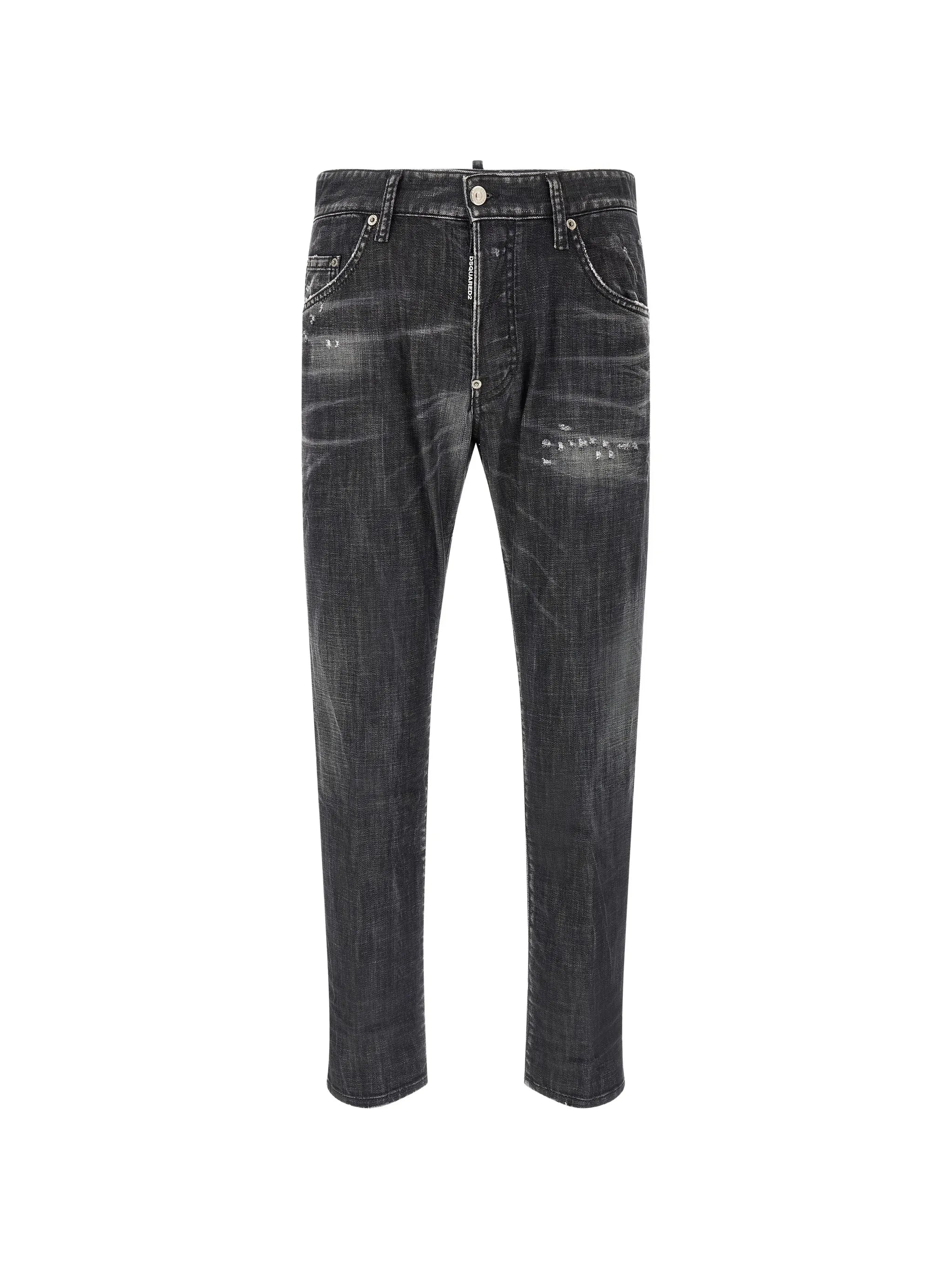 Dsquared2 Dsquared2 Distressed Cropped Jeans