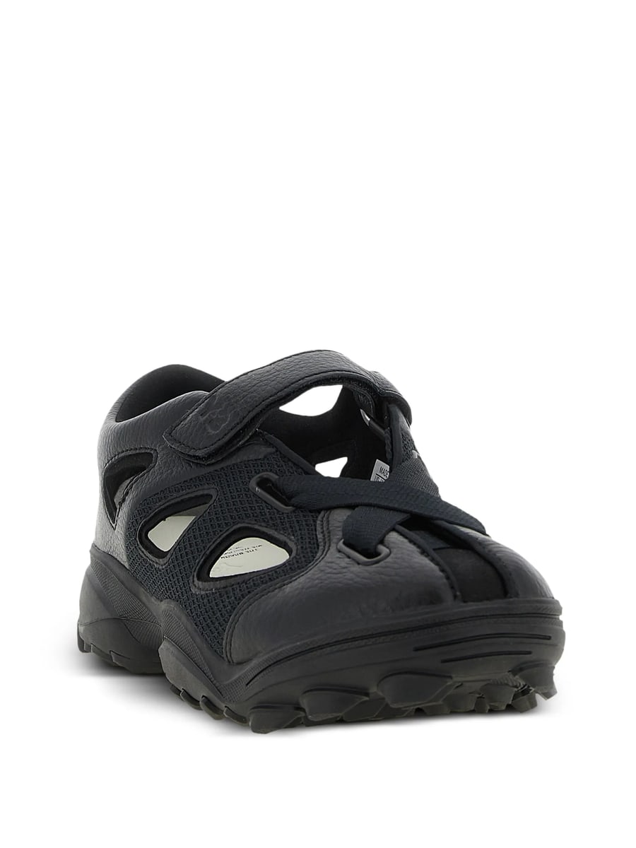 Y-3 Y-3 Hammered-leather Trainers, view 4