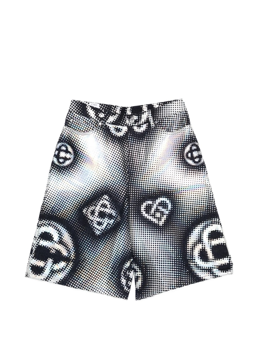 Casablanca Casablanca Pearlescent Monogram Shorts
