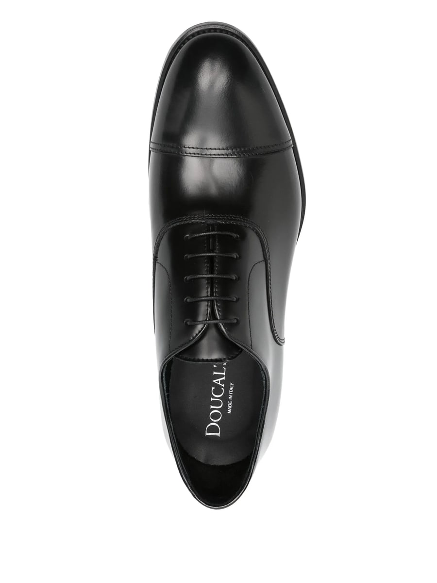 Doucal's Doucal's Leather Oxford Shoes, view 2