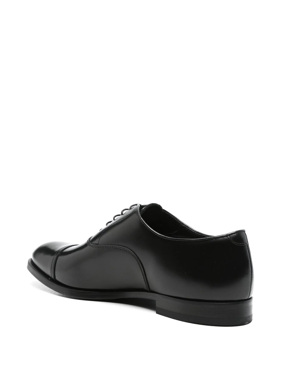 Doucal's Doucal's Leather Oxford Shoes, view 4