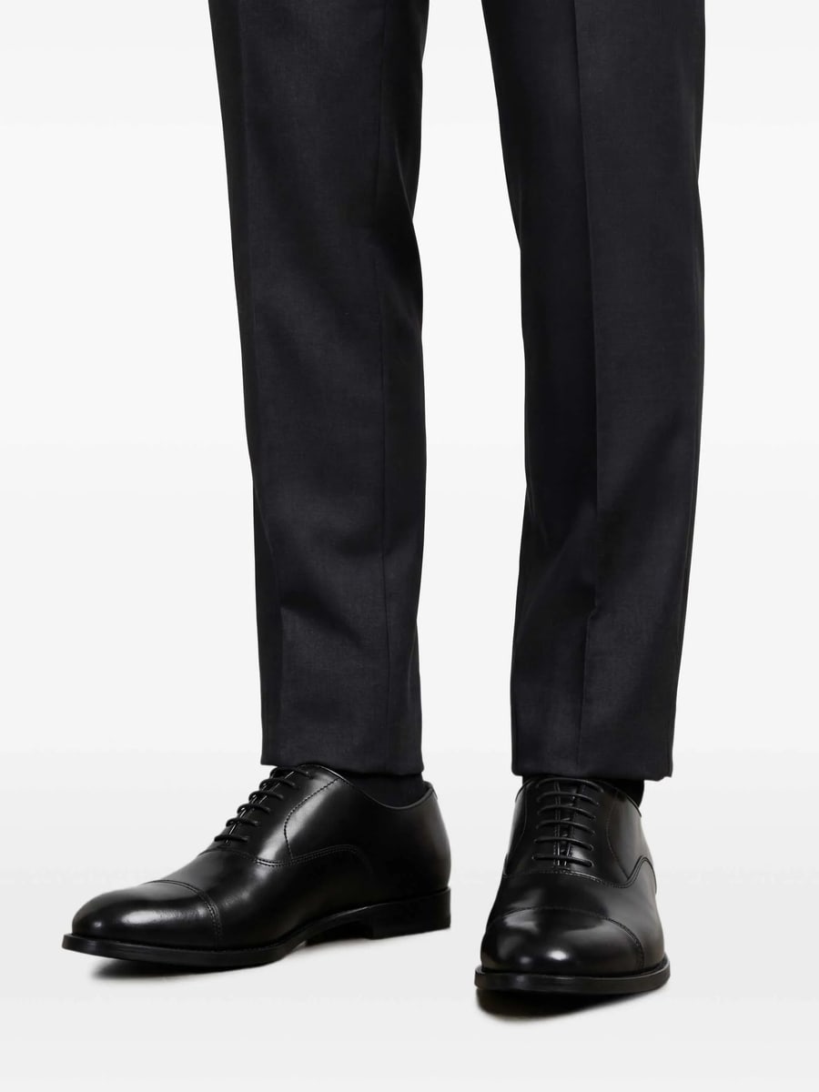 Doucal's Doucal's Leather Oxford Shoes, view 5