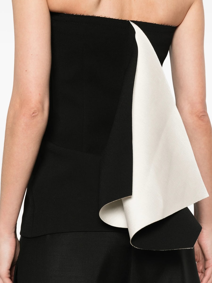 Entire Studios Entire Studios Strapless Panelled Top, view 3