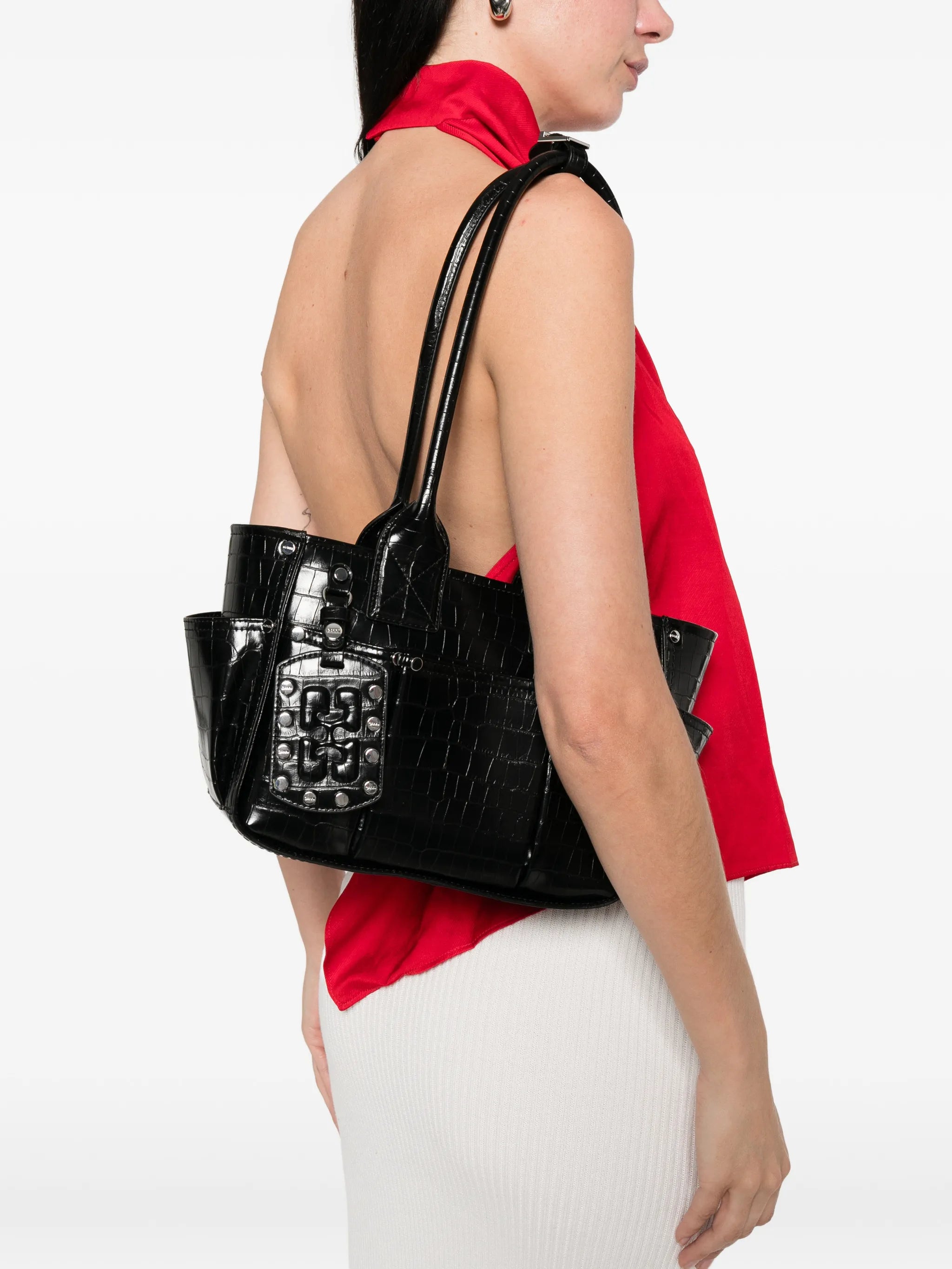 Ganni Ganni Posy Shoulder Bag, view 2