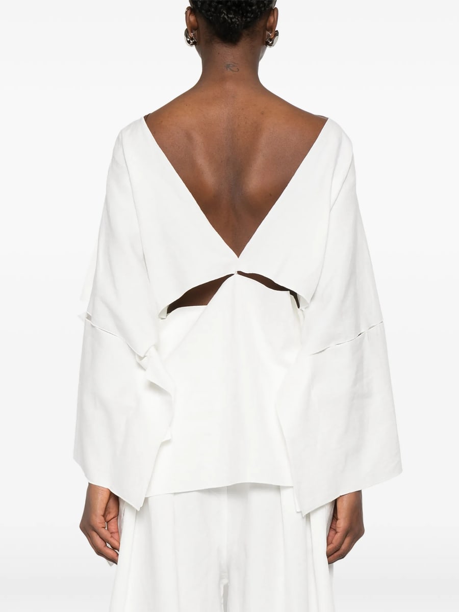 Niccolò Pasqualetti Niccolò Pasqualetti Panello V-neck Top, view 4