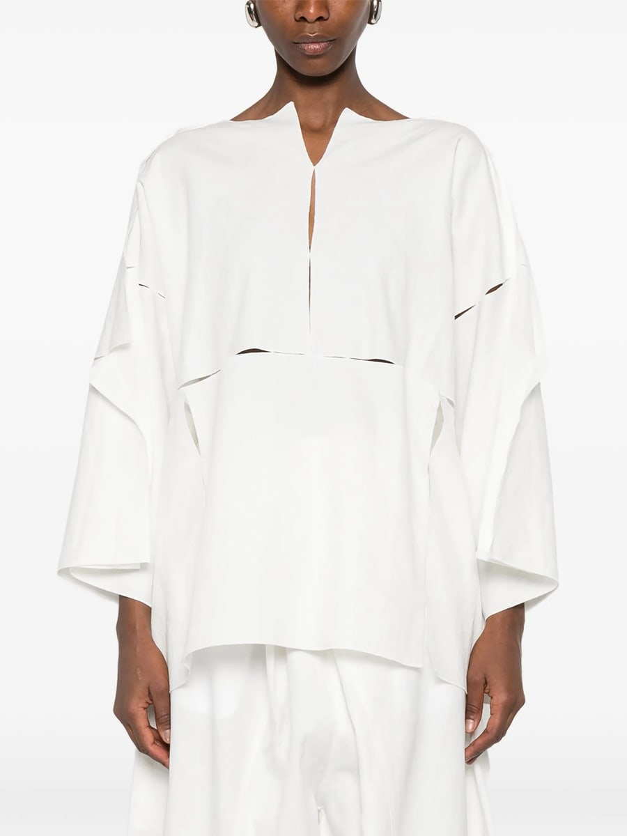 Niccolò Pasqualetti Niccolò Pasqualetti Panello V-neck Top, view 5