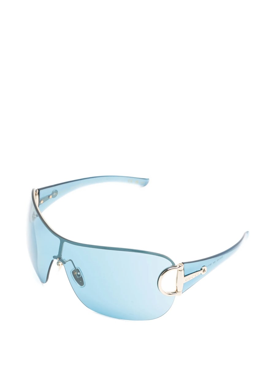 Gucci Gucci Frameless Half-Horsebit Sunglasses, view 3