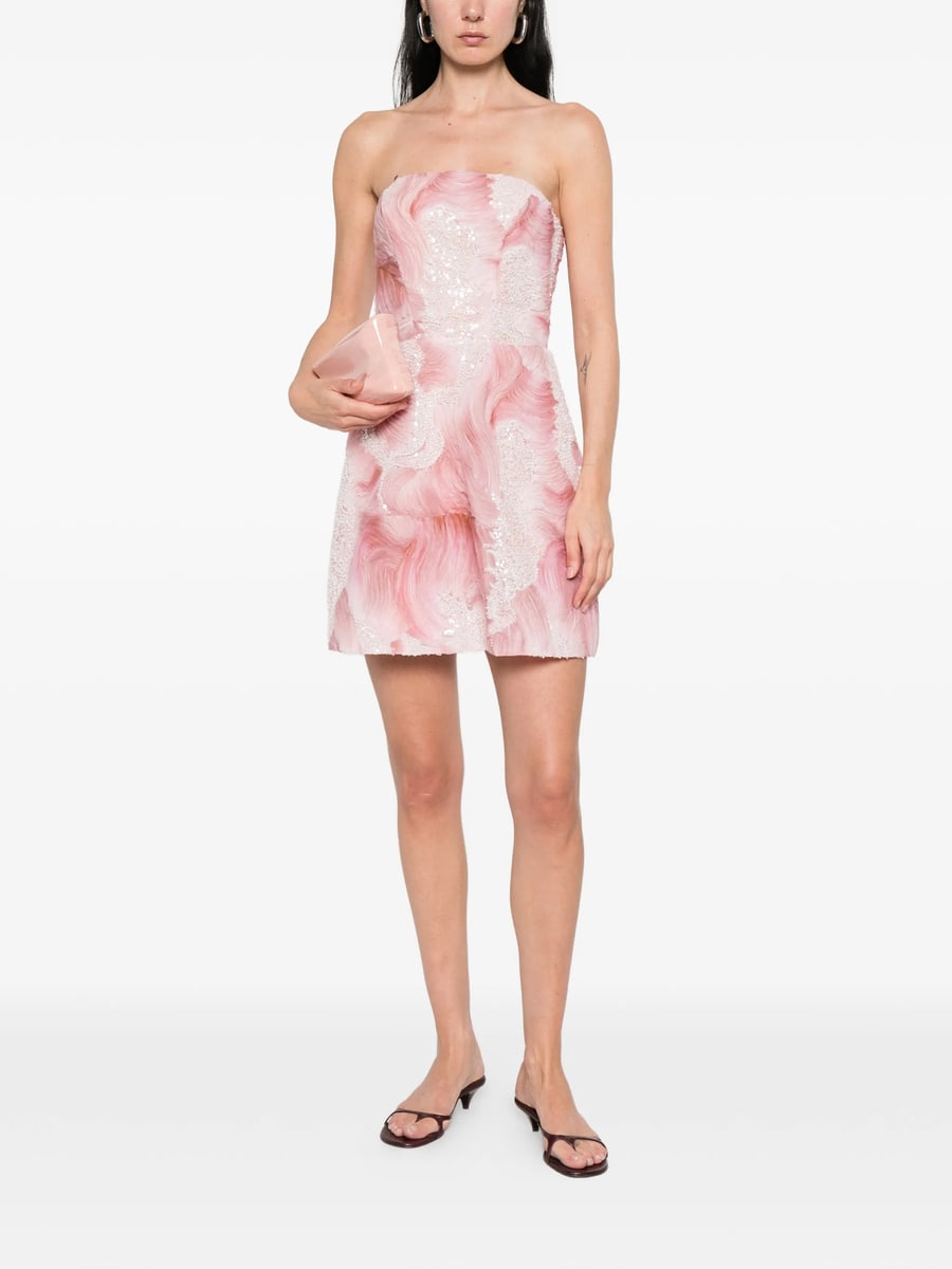 De Santis De Santis Embellished Mini Dress, view 5