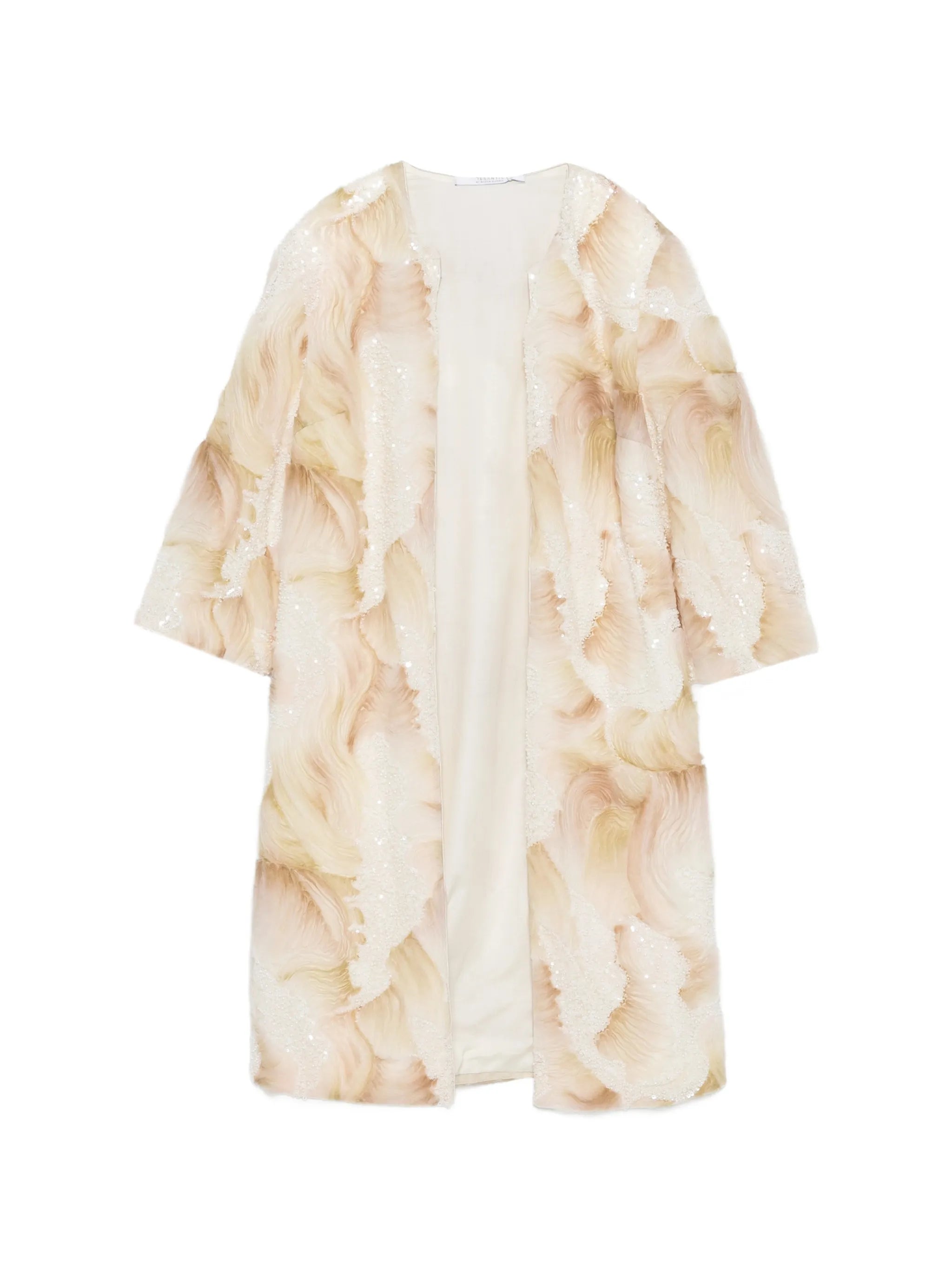 De Santis De Santis Sequin-embellished Coat