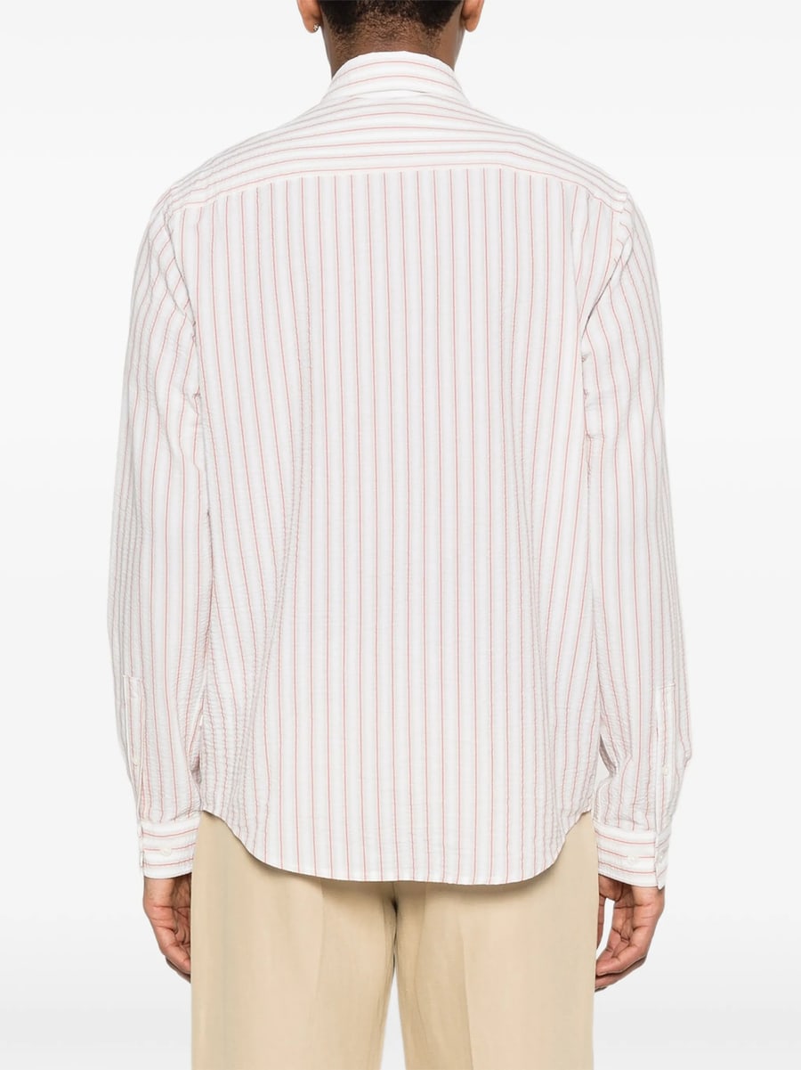 Samsoe Samsoe Samsoe Samsoe Saryan X Striped Pocket Shirt, view 4