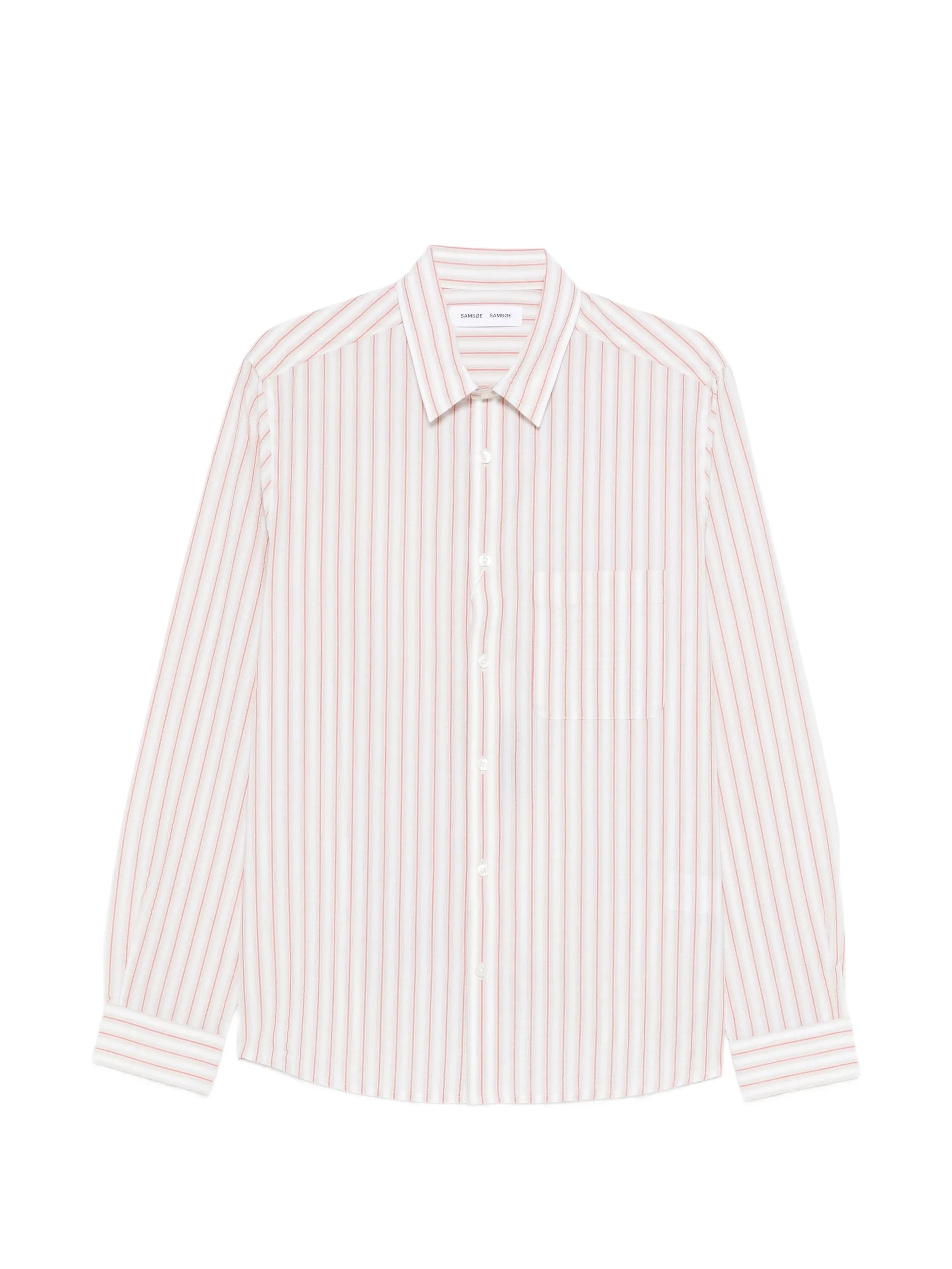 Samsoe Samsoe Samsoe Samsoe Saryan X Striped Pocket Shirt