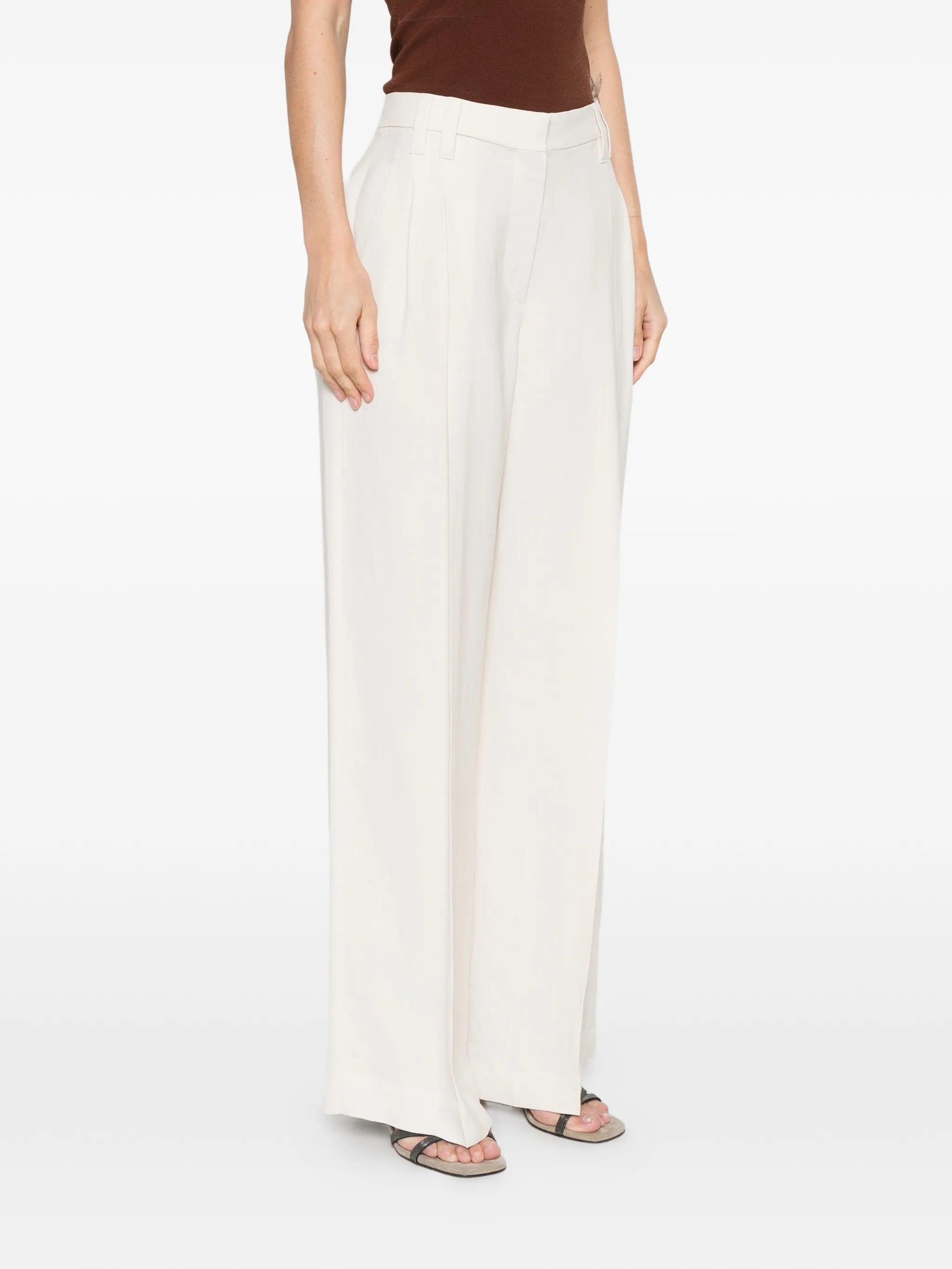 Brunello Cucinelli Brunello Cucinelli Pleated Trousers, view 2