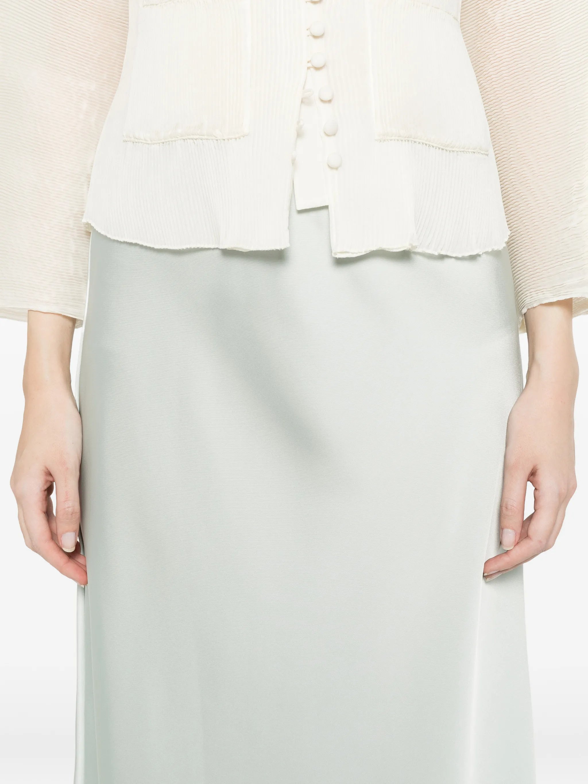 Calvin Klein Calvin Klein Plain Midi Skirt, view 2