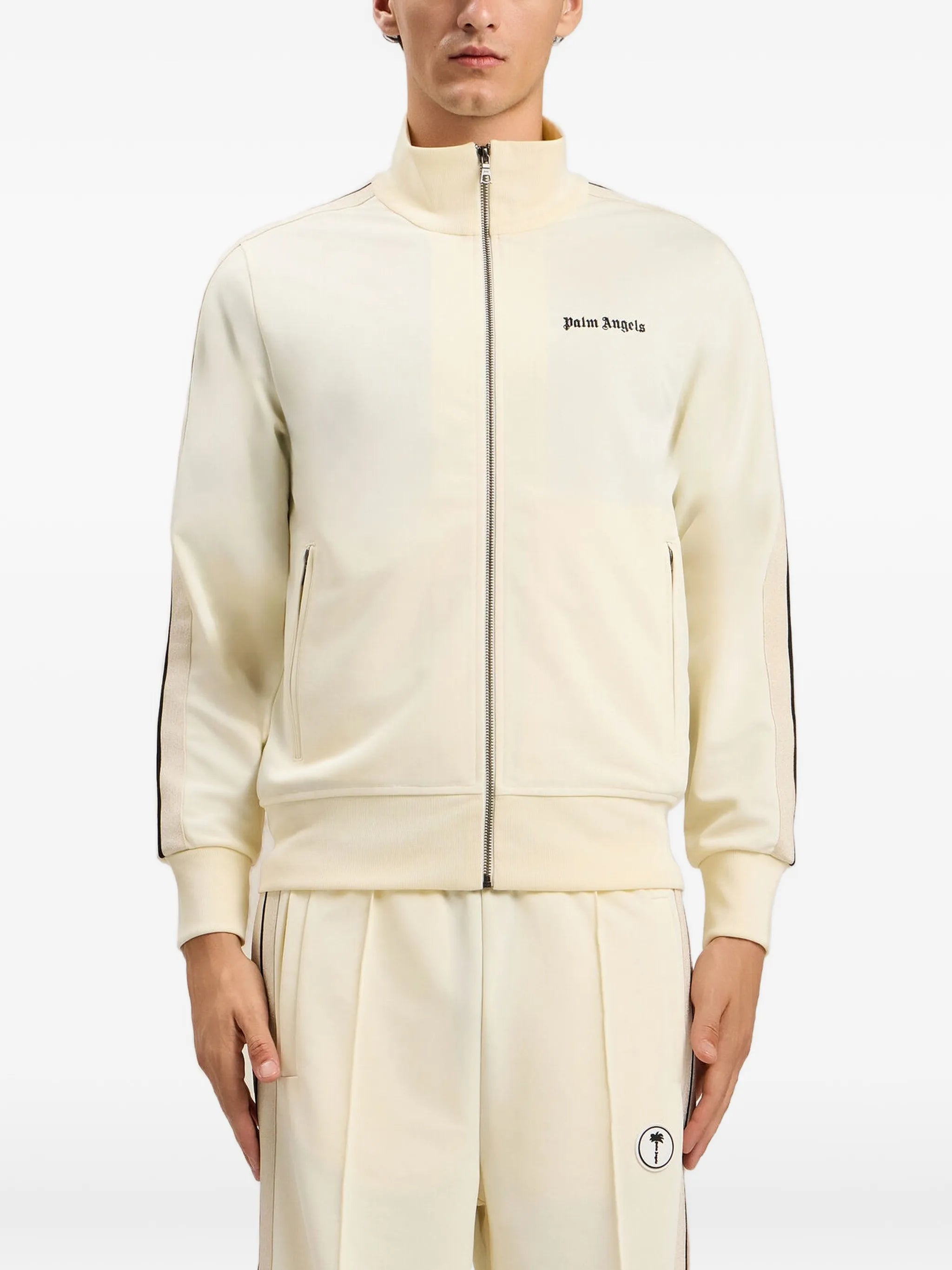 Palm Angels Palm Angels Logo Stripes Sweatshirt