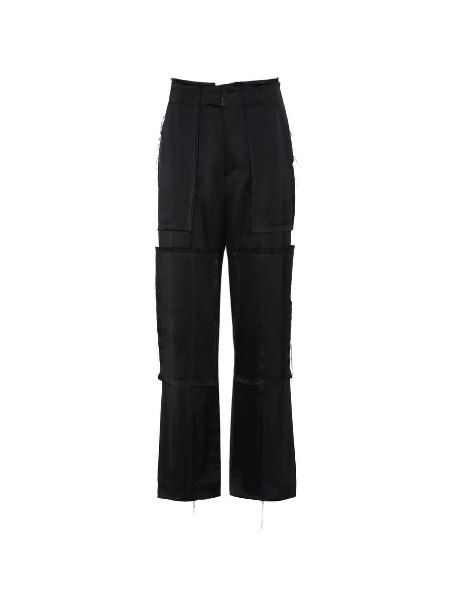 Maison Margiela Maison Margiela Patchwork Satin Trousers