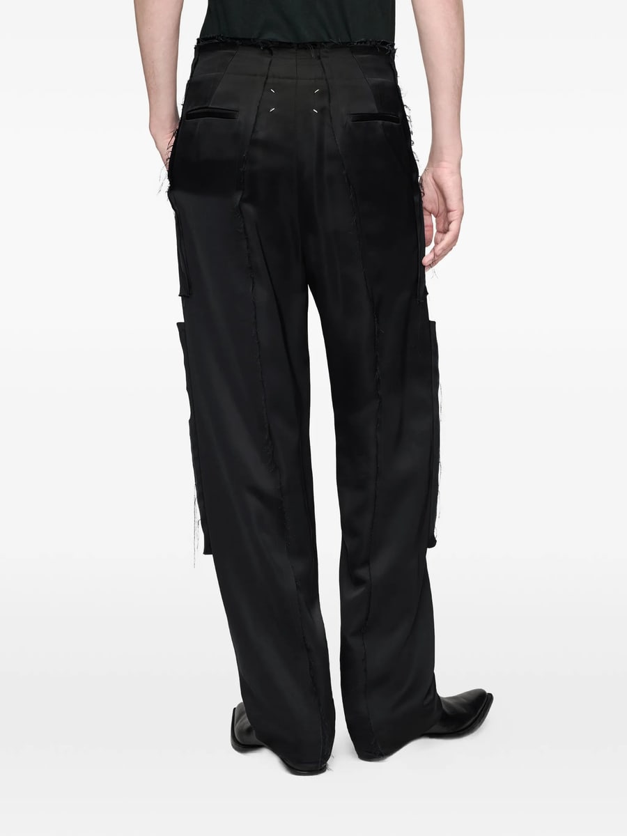 Maison Margiela Maison Margiela Patchwork Satin Trousers, view 2