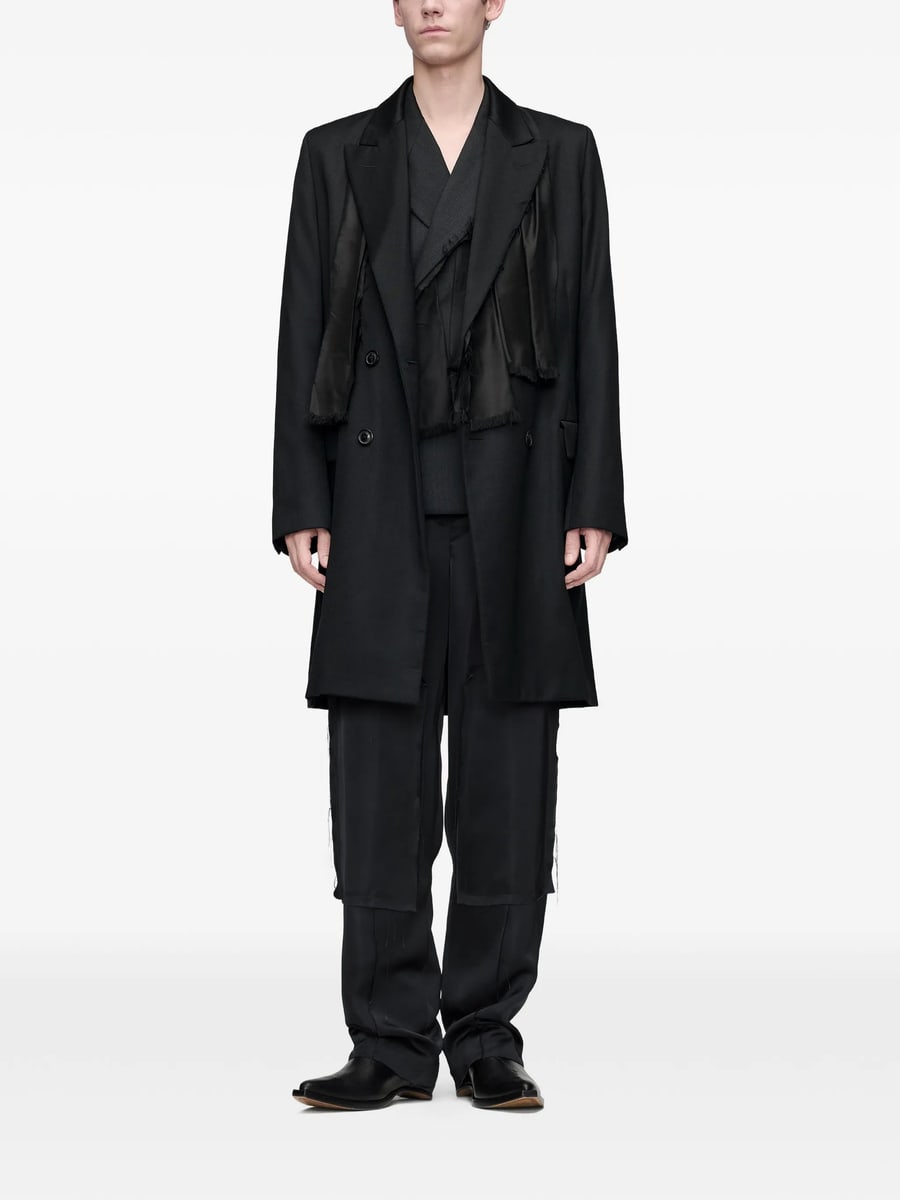 Maison Margiela Maison Margiela Patchwork Satin Trousers, view 5