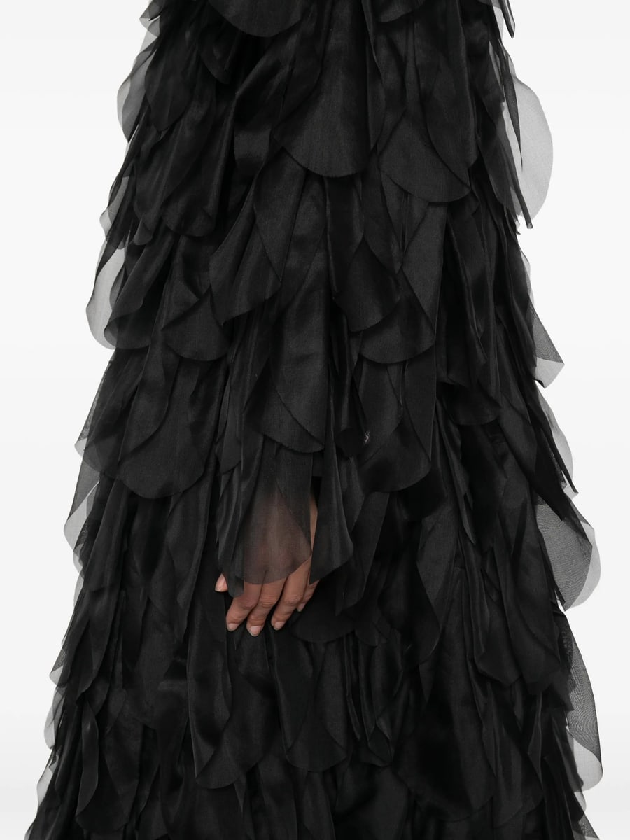 Max Mara Max Mara Lauto Ruffled Coat, view 3
