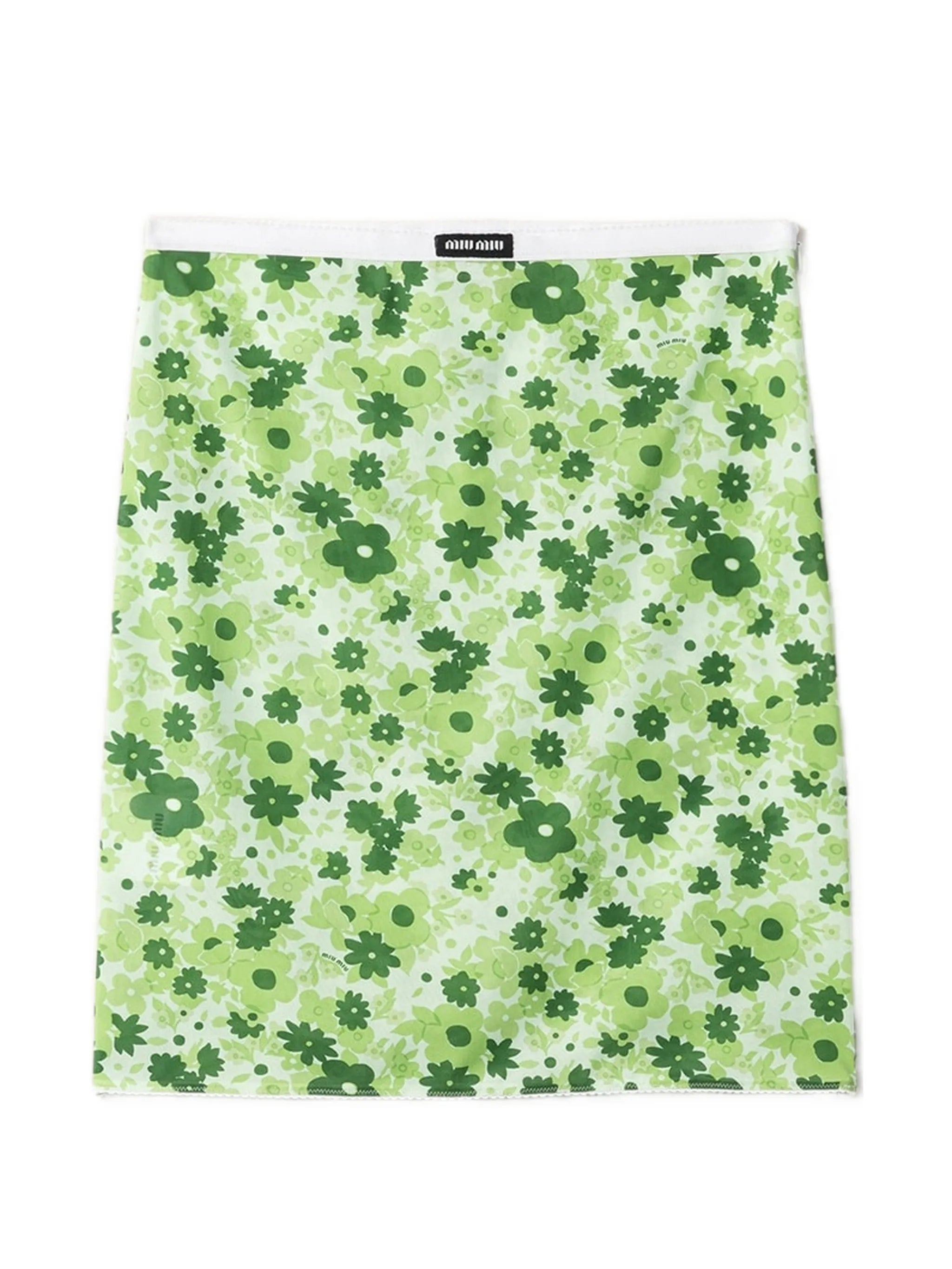 Miu Miu Miu Miu Stretch Fabric Midi Skirt