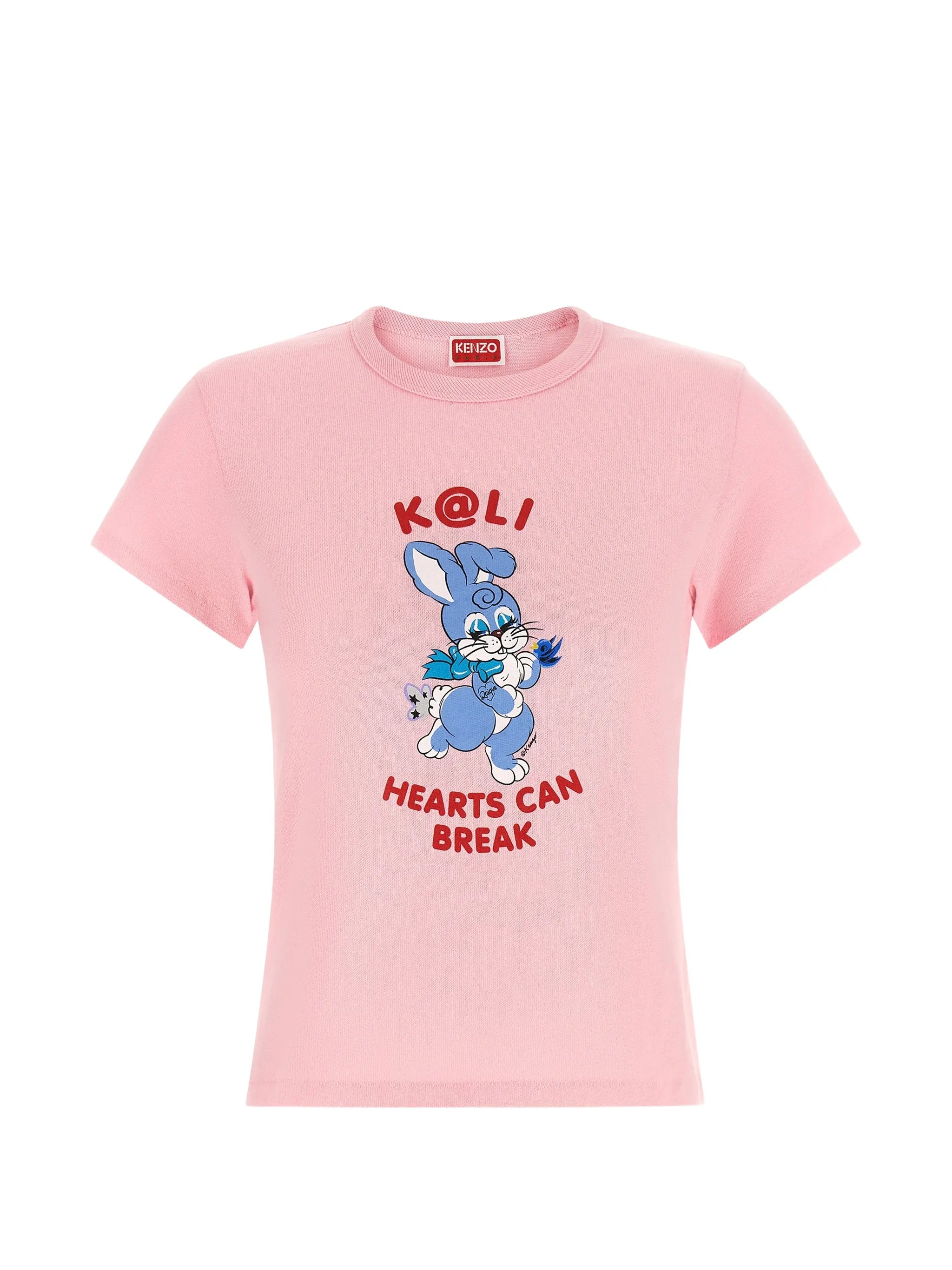 Kenzo Kenzo Cartoon-print Ribbed T-shirt
