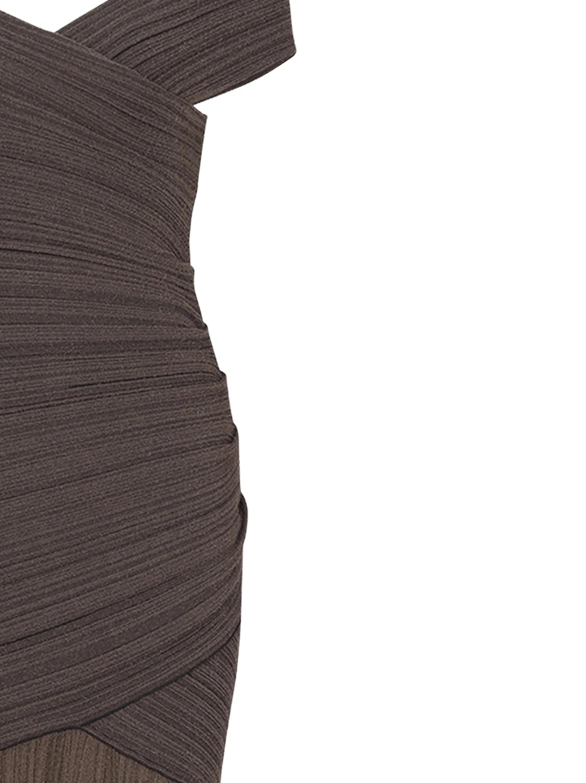Balmain Balmain Off-the-shoulder Maxi Dress, view 2