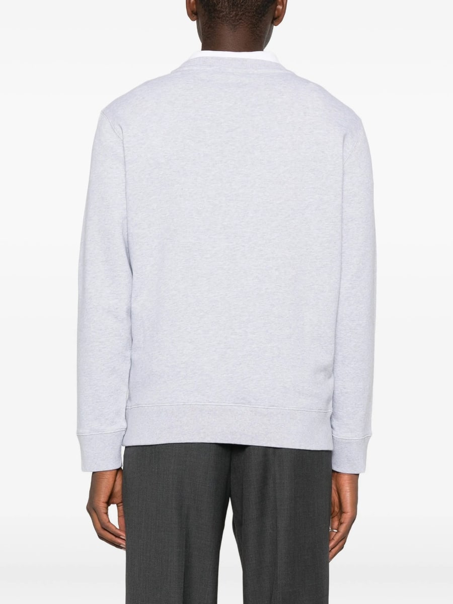 Maison Kitsuné Maison Kitsuné Fox-motif Crew-neck Sweatshirt, view 4