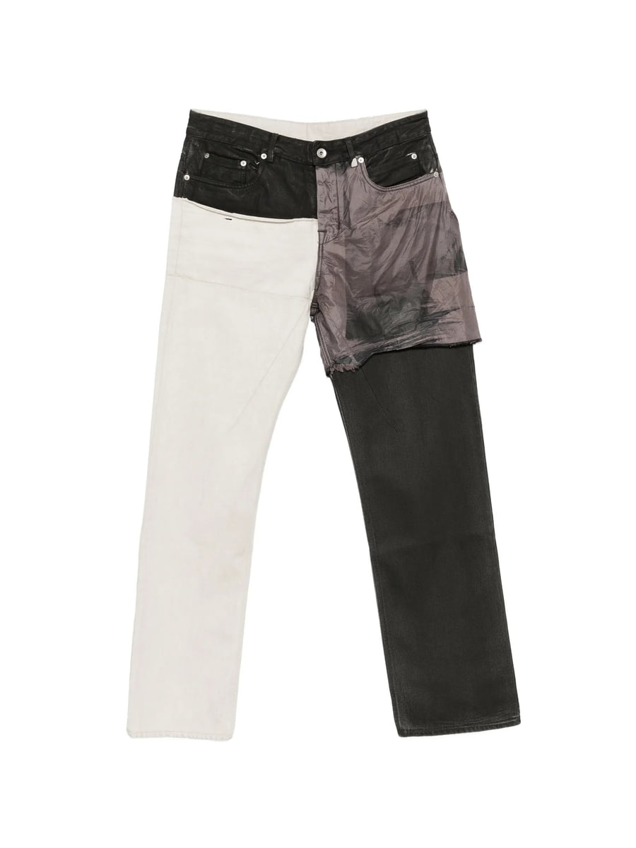Rick Owens DRKSHDW Rick Owens Drkshdw Patchwork Denim Jeans
