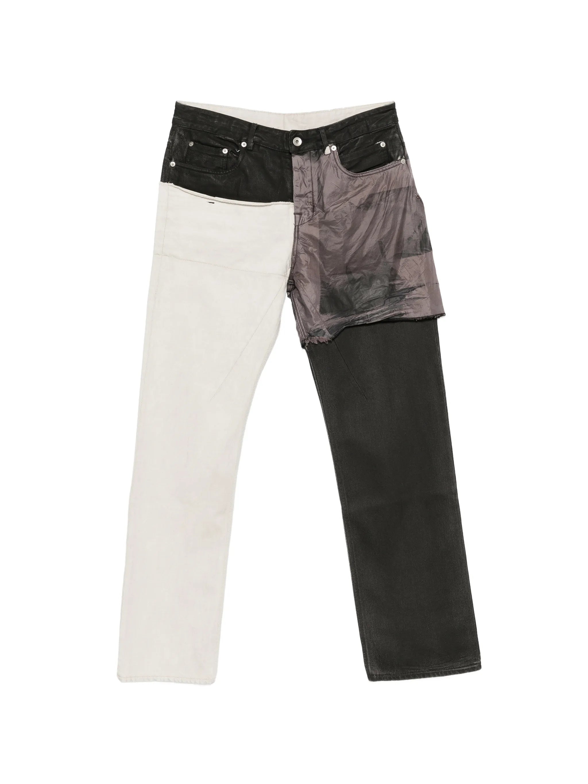 Rick Owens DRKSHDW Rick Owens Drkshdw Patchwork Denim Jeans