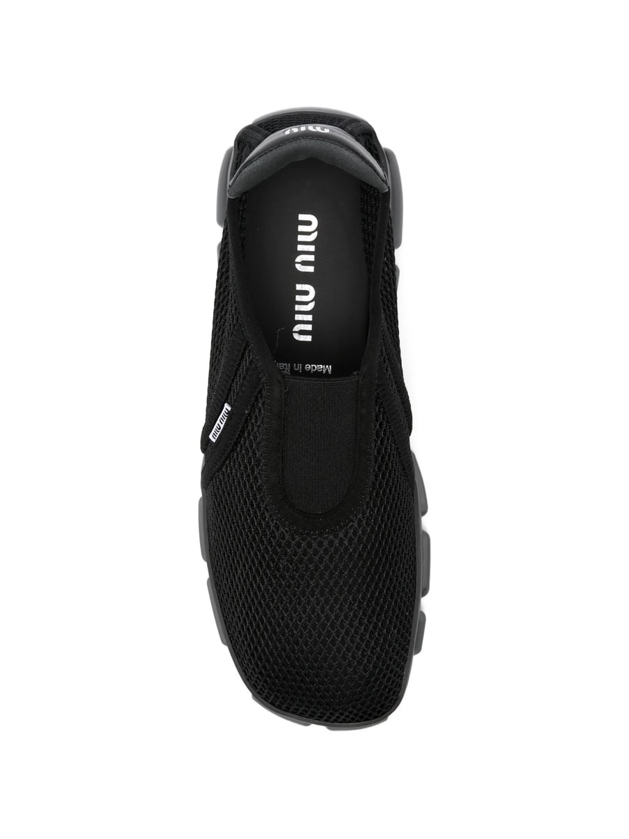 Miu Miu Miu Miu Mesh Sneakers, view 2